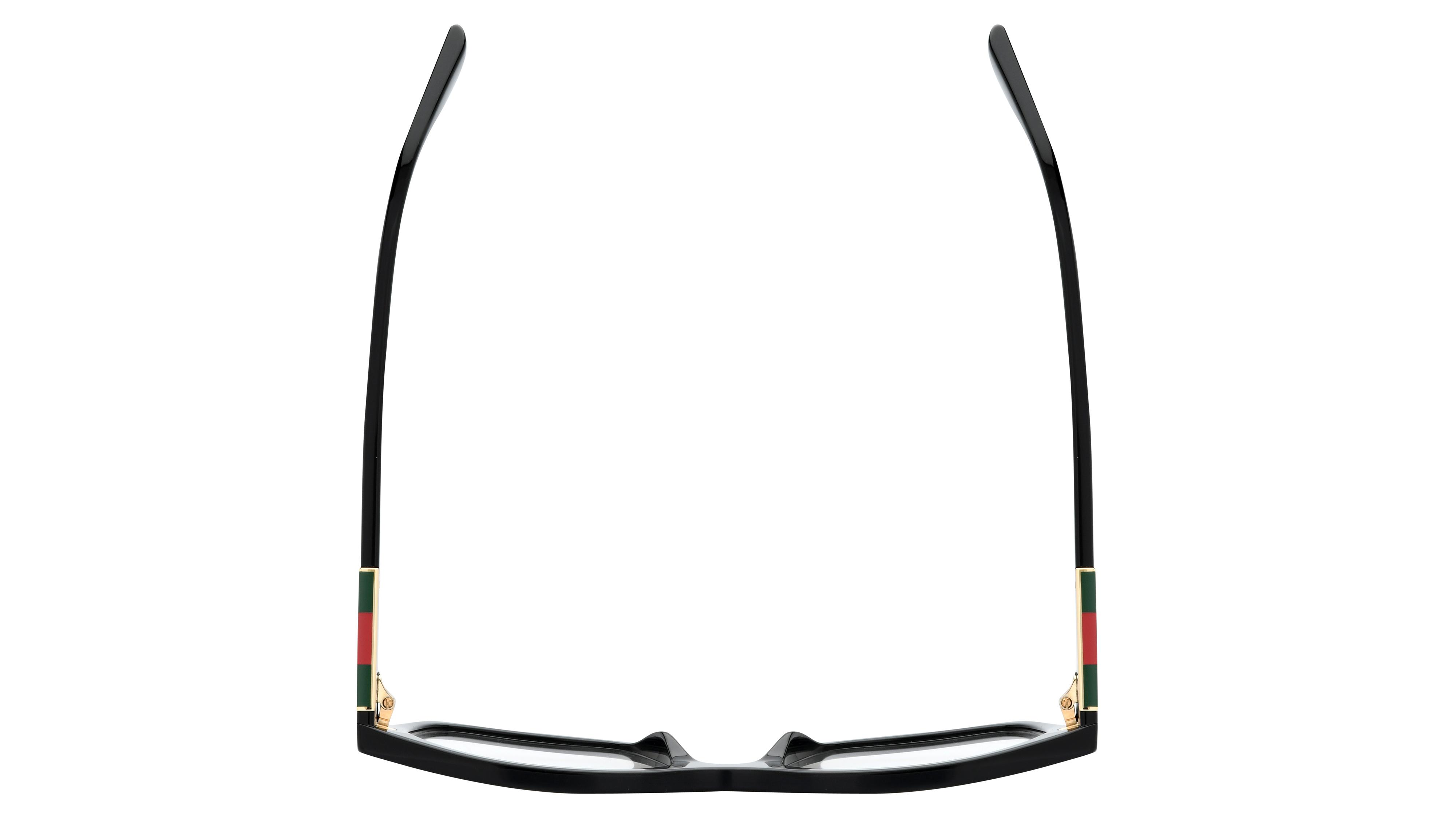 Lunettes de vue Gucci Homme Noir Rectangle GG1961O Dessus