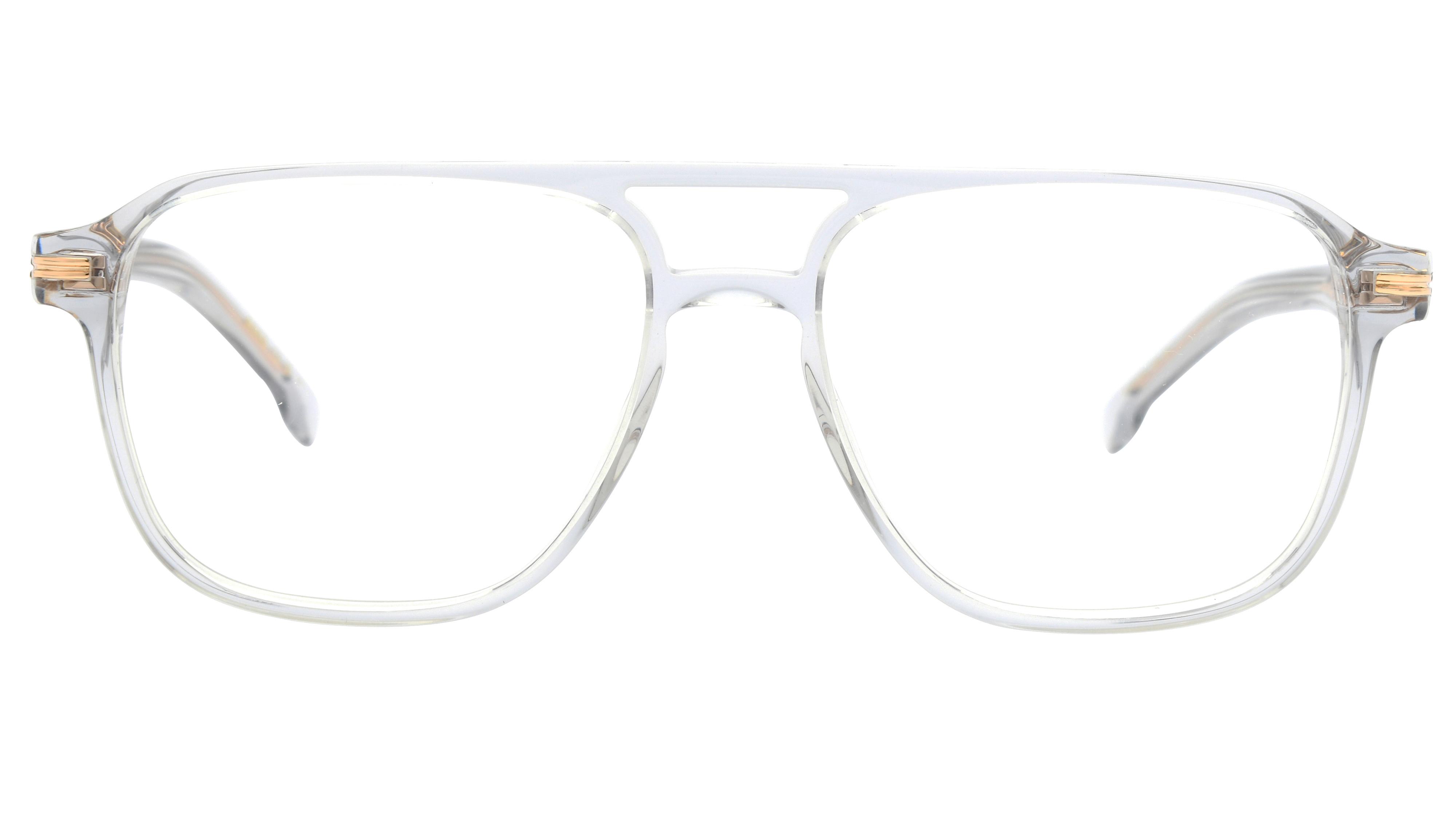 Lunettes de vue Boss Boss1600 Kb7 Gris Cristal Aviateur Krys