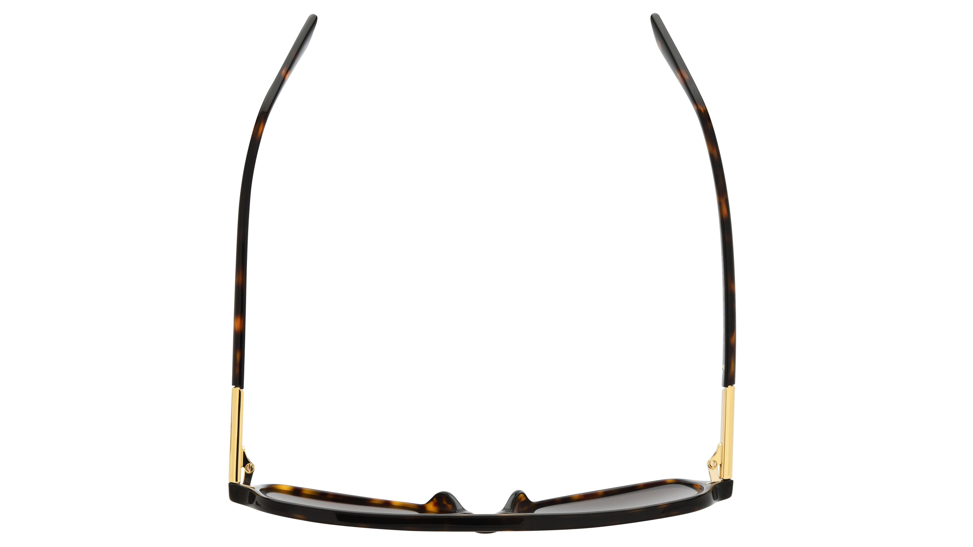 Lunettes de soleil Chloé Femme Écaille Aviateur ch0364s Dessus