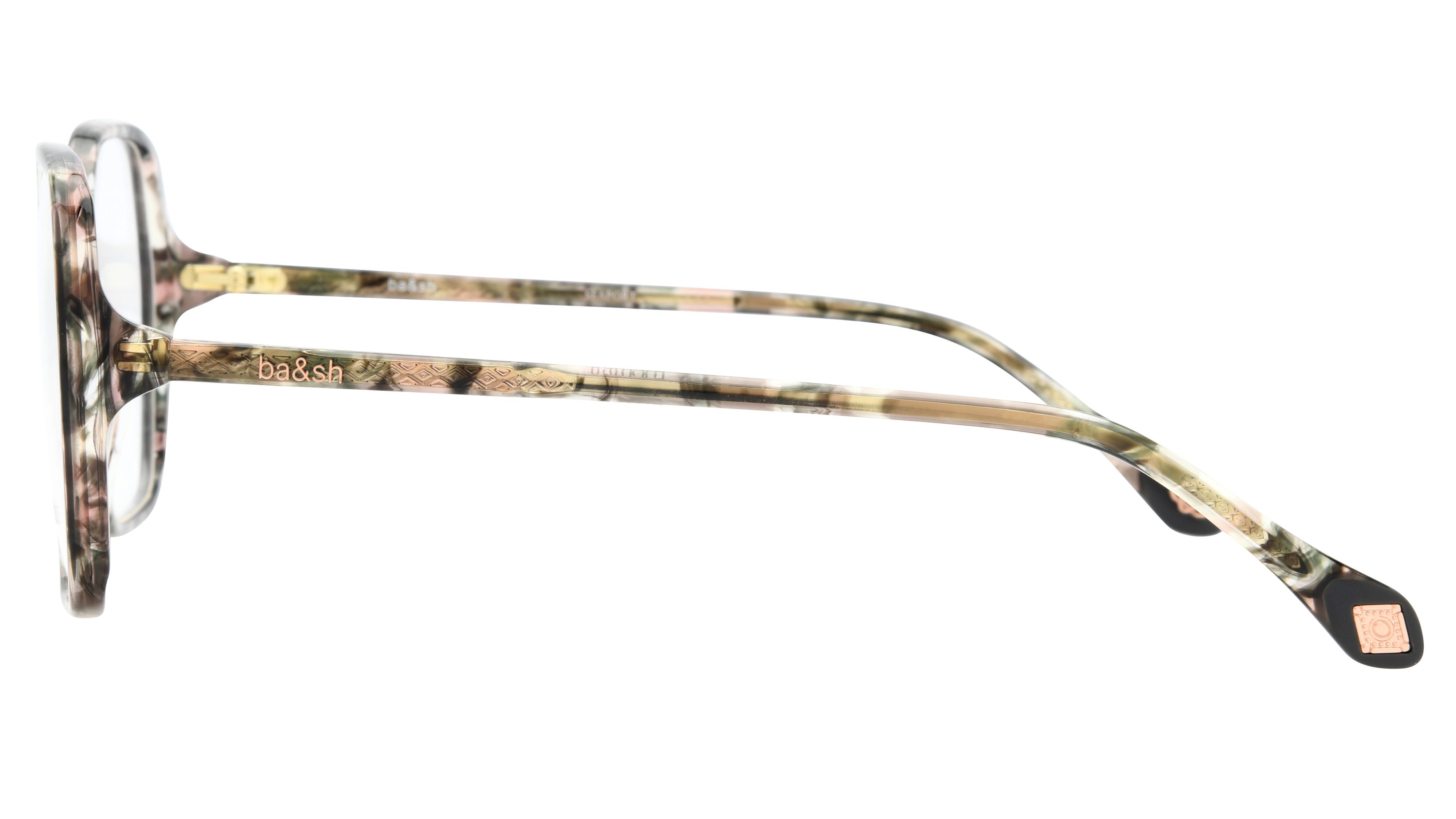 Lunettes de vue ba&sh Femme Écaille Papillon BA1068 Gauche