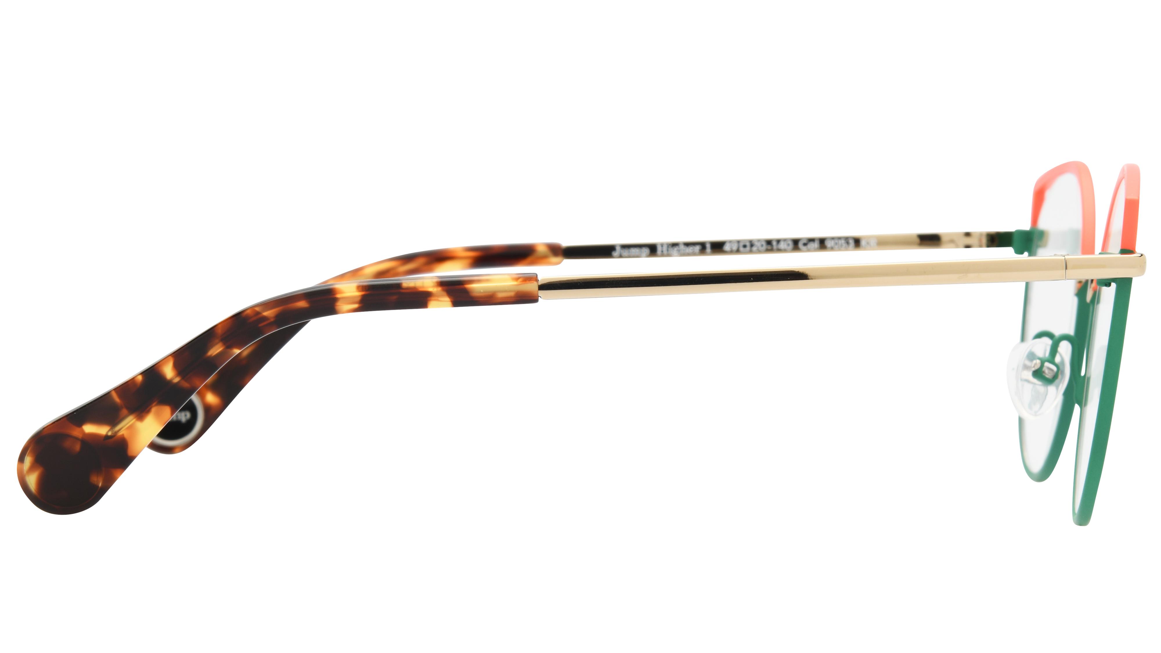 Lunettes de vue WOOW Femme Orange Papillon Jumphigher1 Droite