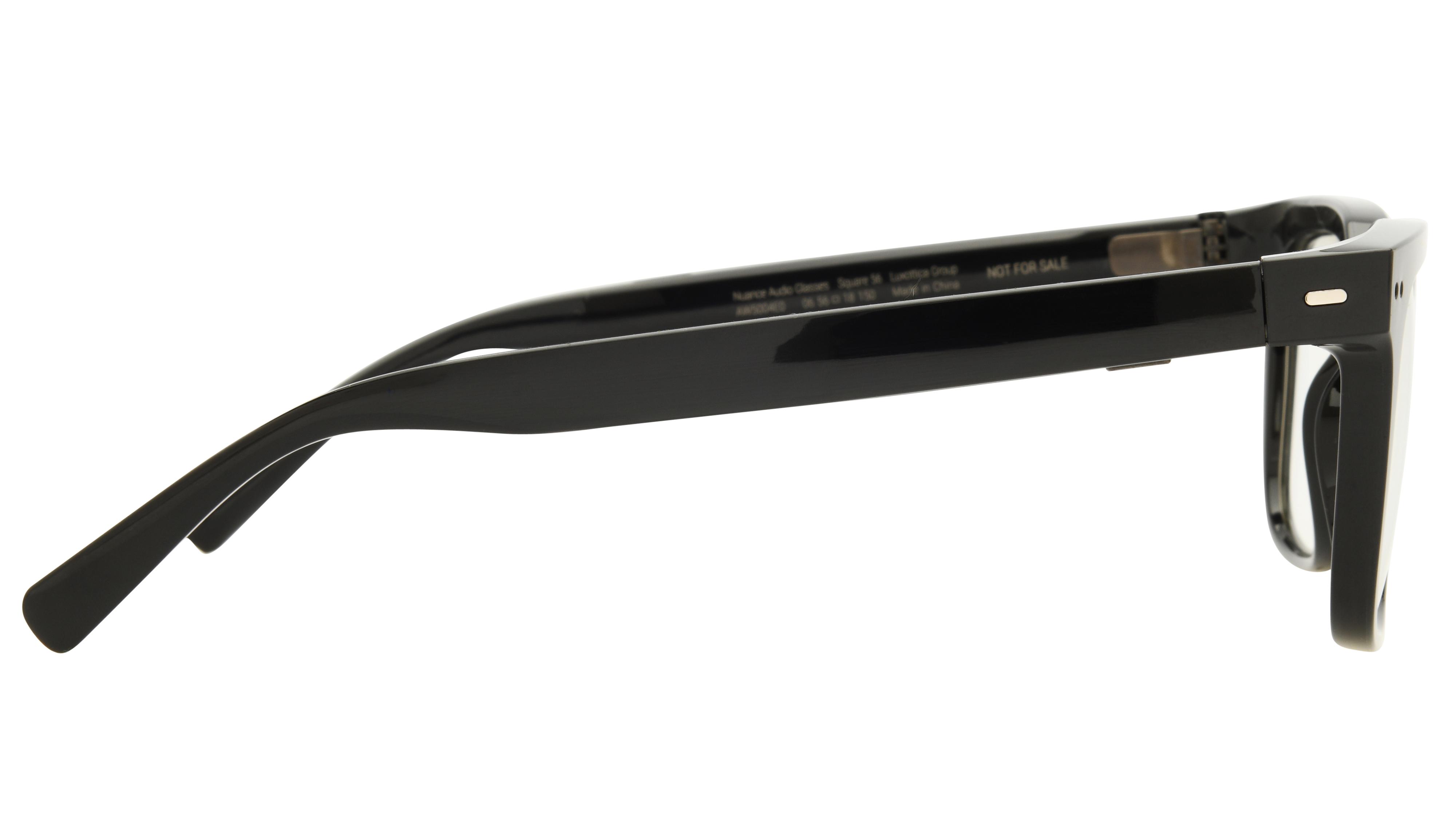 Lunettes de vue Nuance Homme Noir Carré Aw5004 Droite