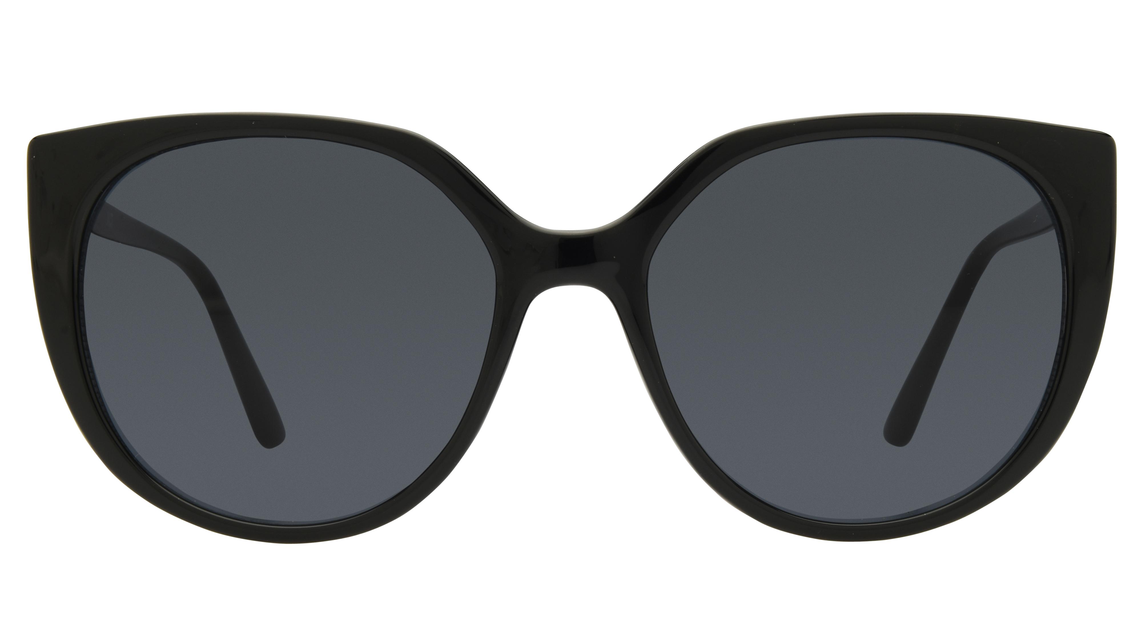 Lunettes de soleil Alternance Femme Noir Papillon alt25201 Face