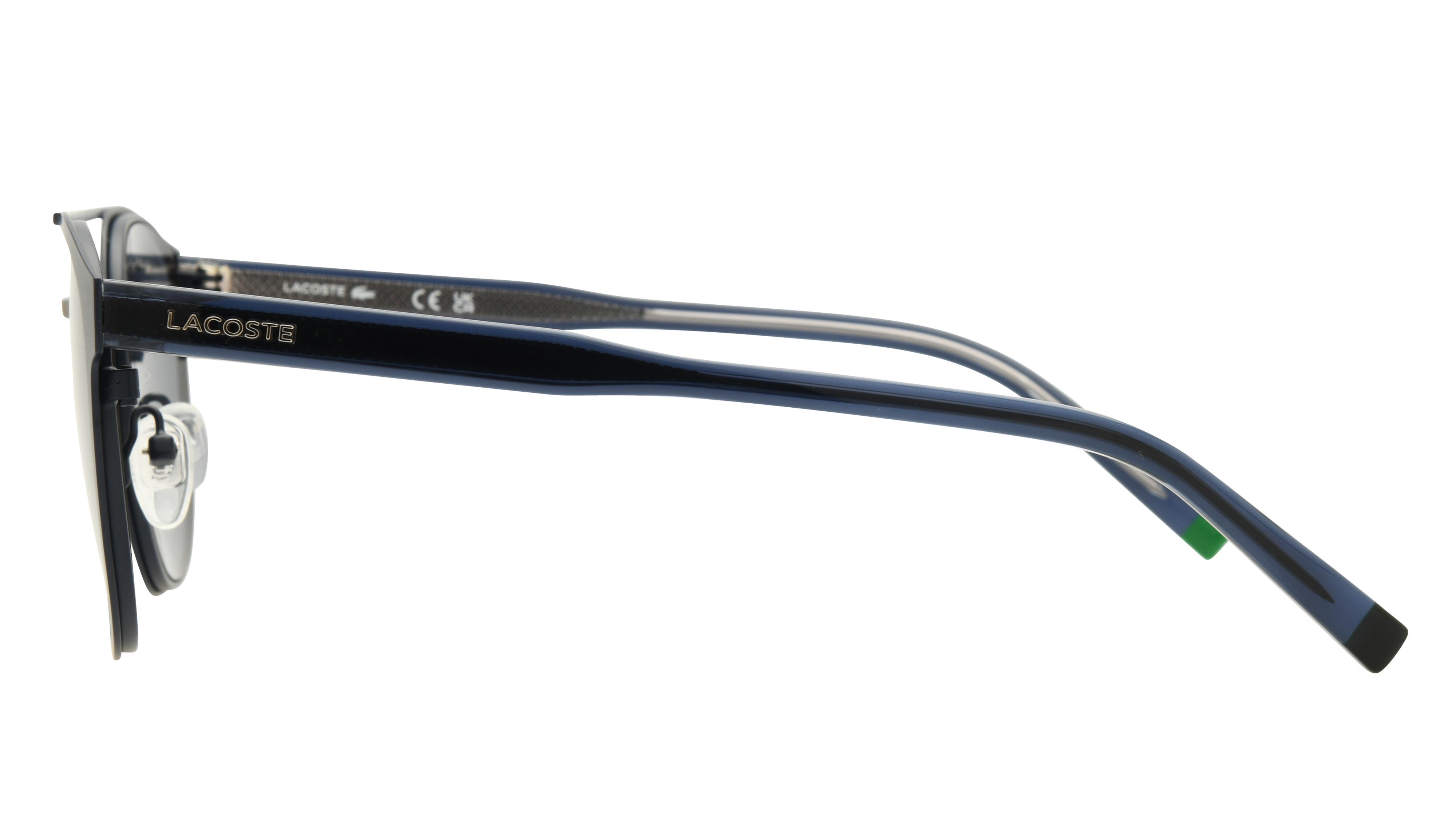 Lunettes de soleil Lacoste Homme Bleu Ovale L263S Gauche