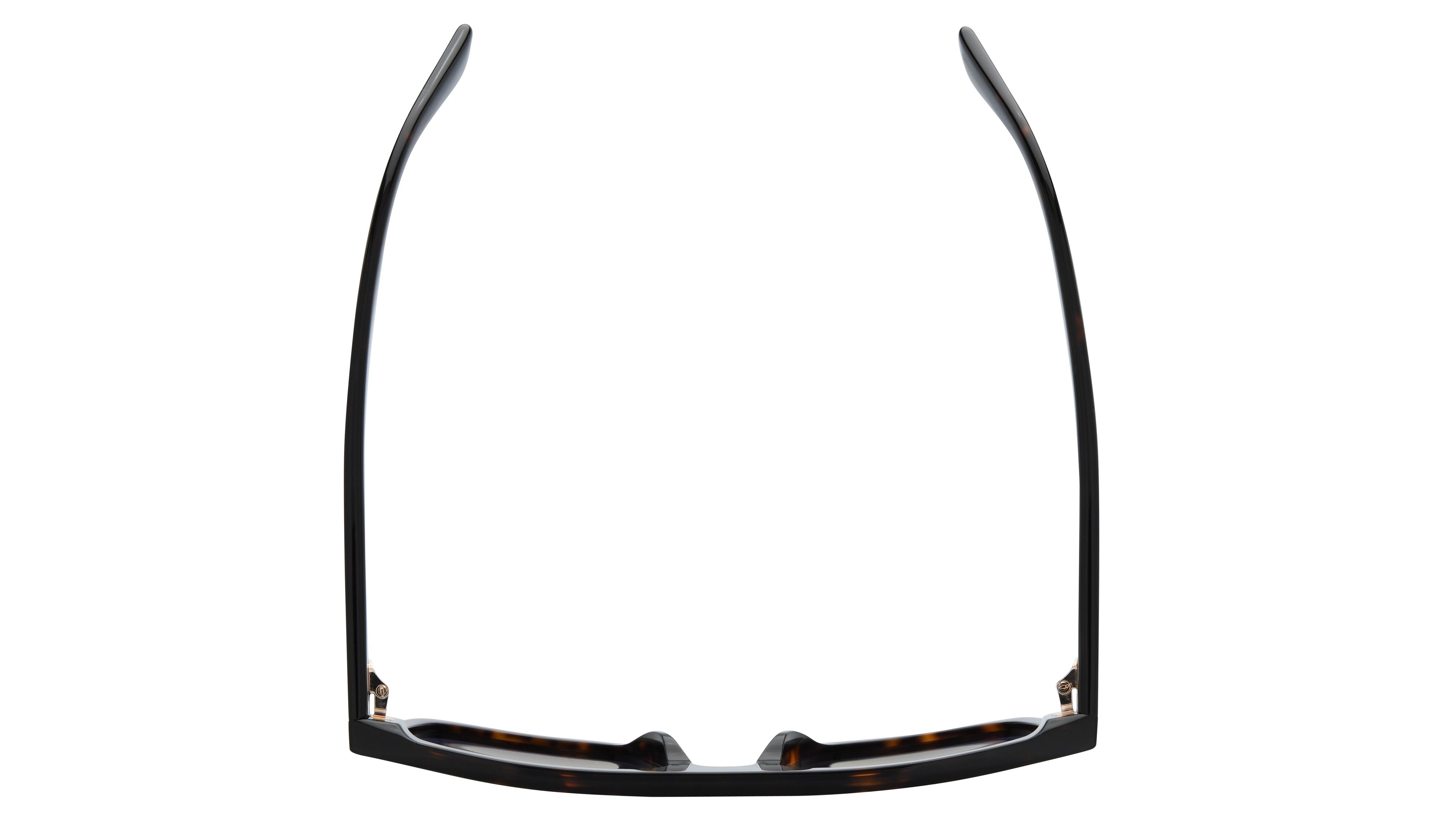 Lunettes de soleil Tom Ford Homme Écaille Carré ft1337 Dessus