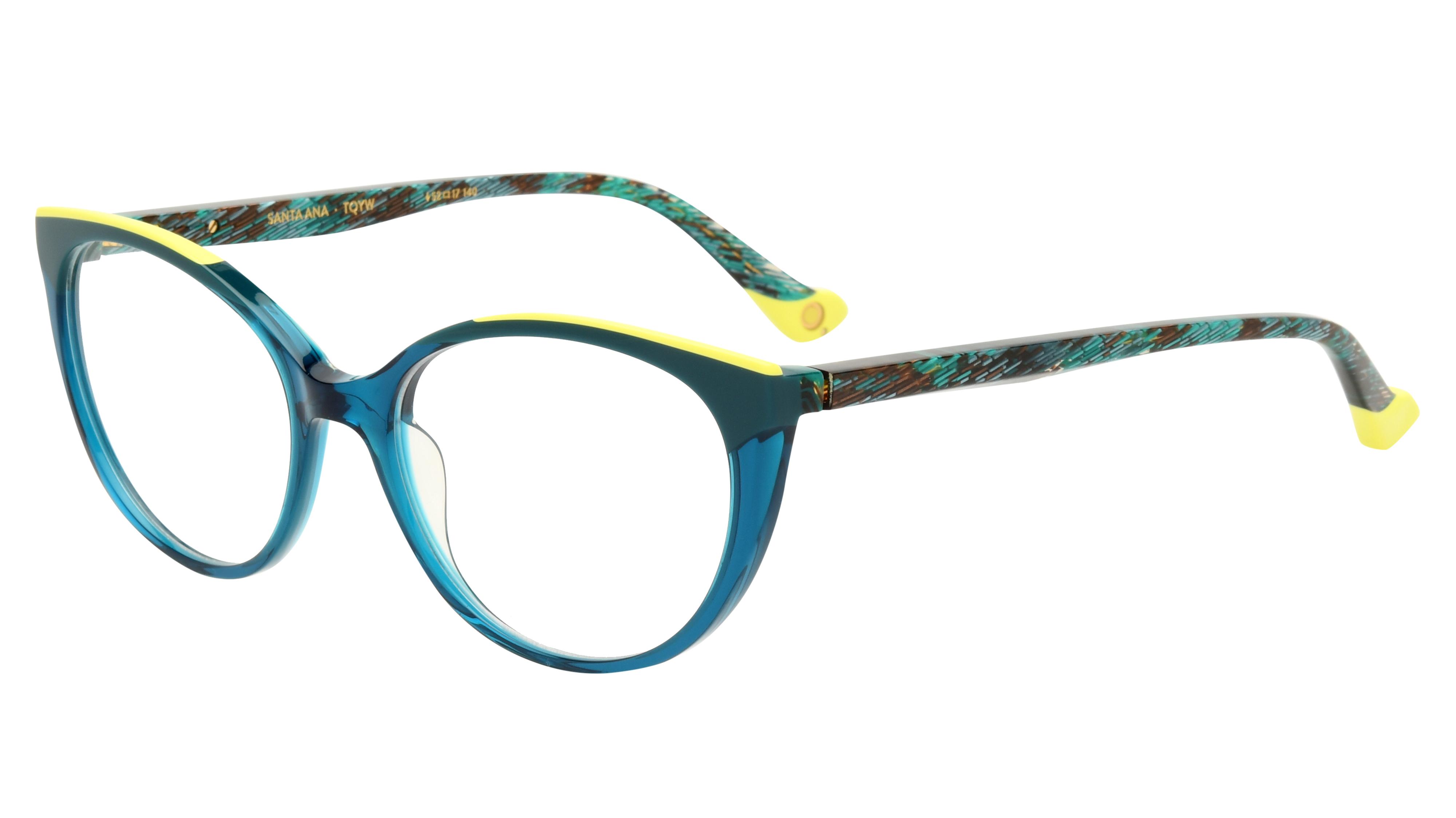 Lunettes de vue Etnia Barcelona Femme Bleu Papillon SANTA Trois-Quart