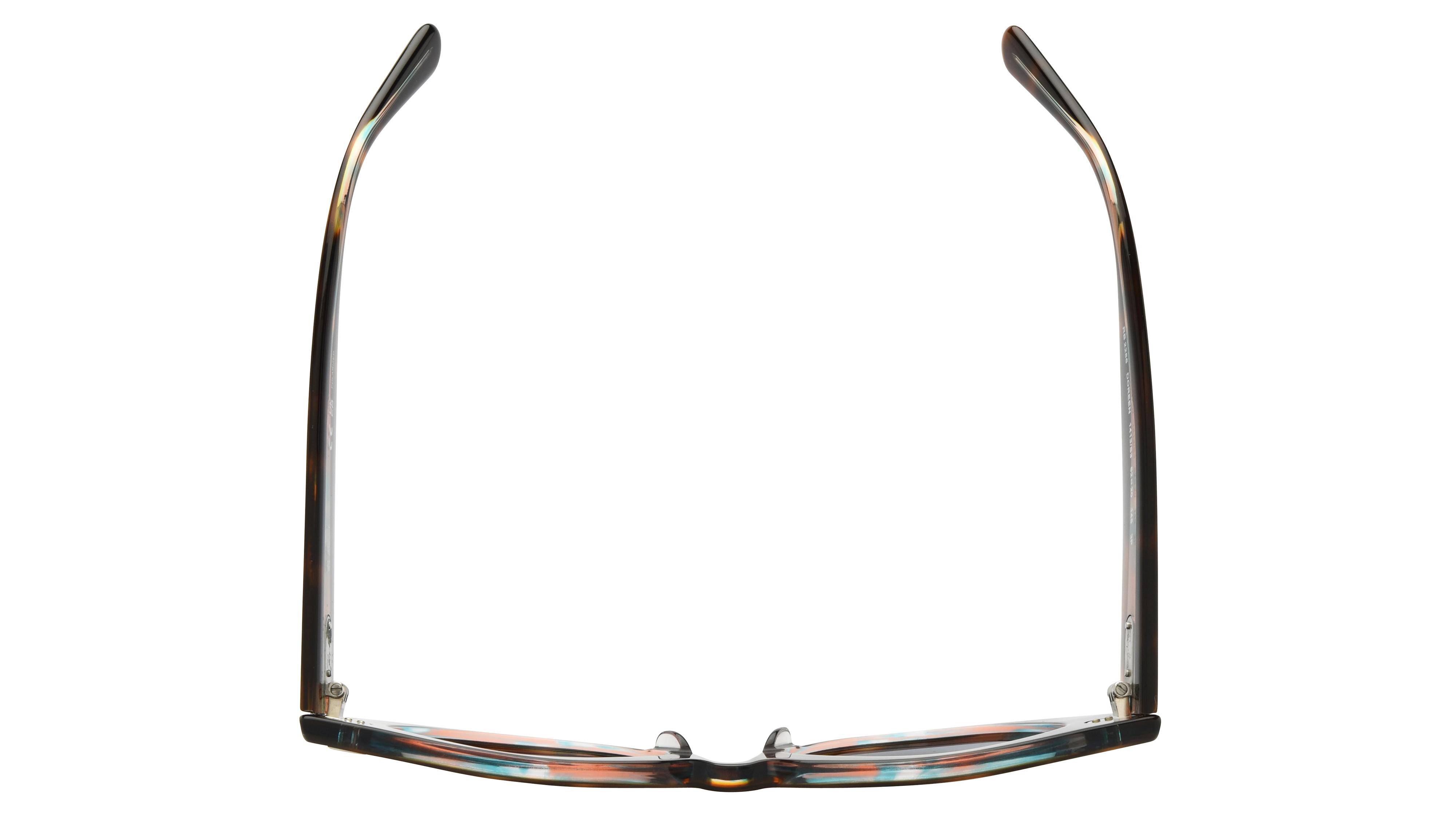 Lunettes de soleil Ray-Ban Femme Or Papillon RB2286 Dessus