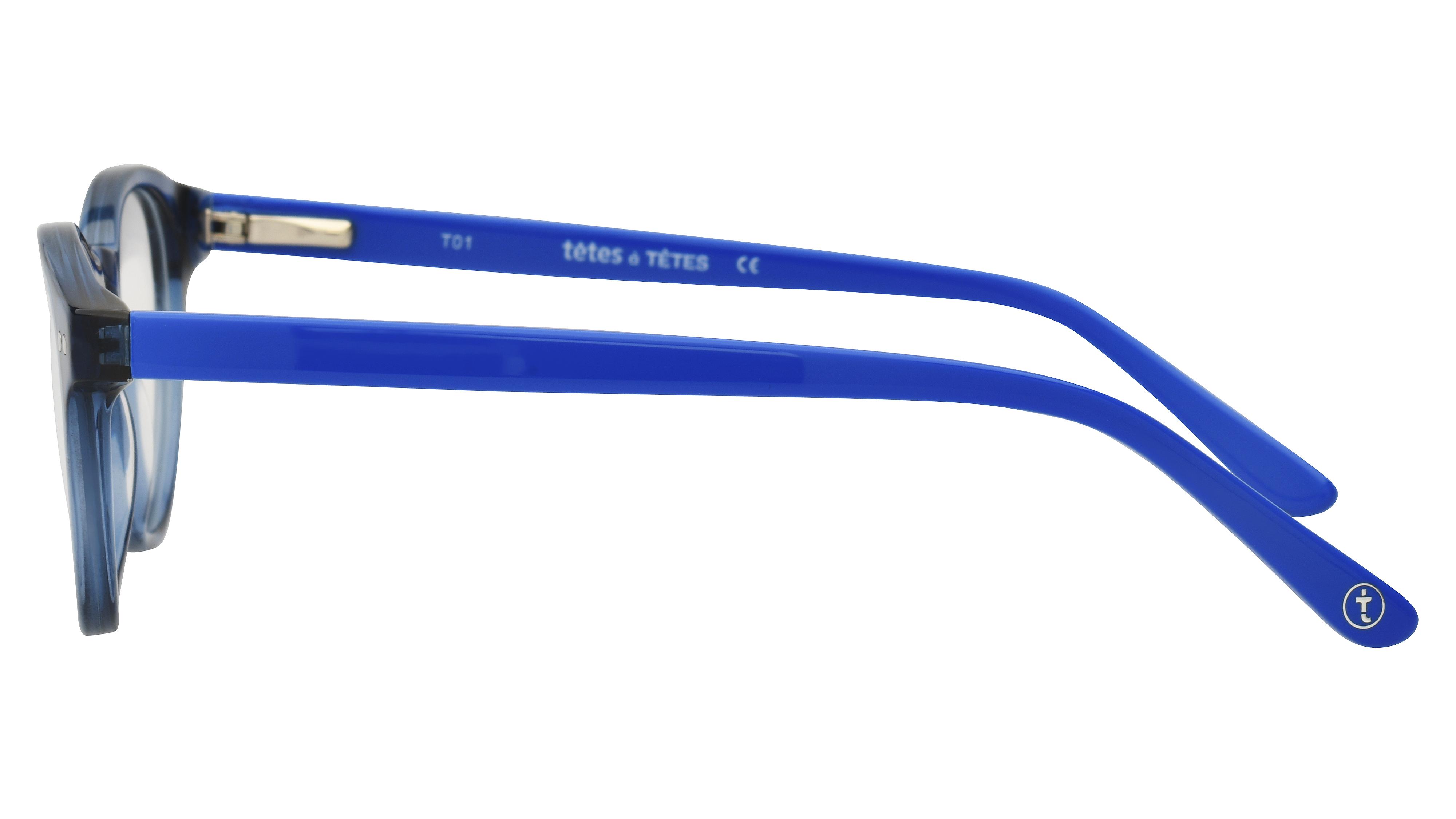 Lunettes de vue têtes à TETES Enfant Bleu  Tat1925 Gauche