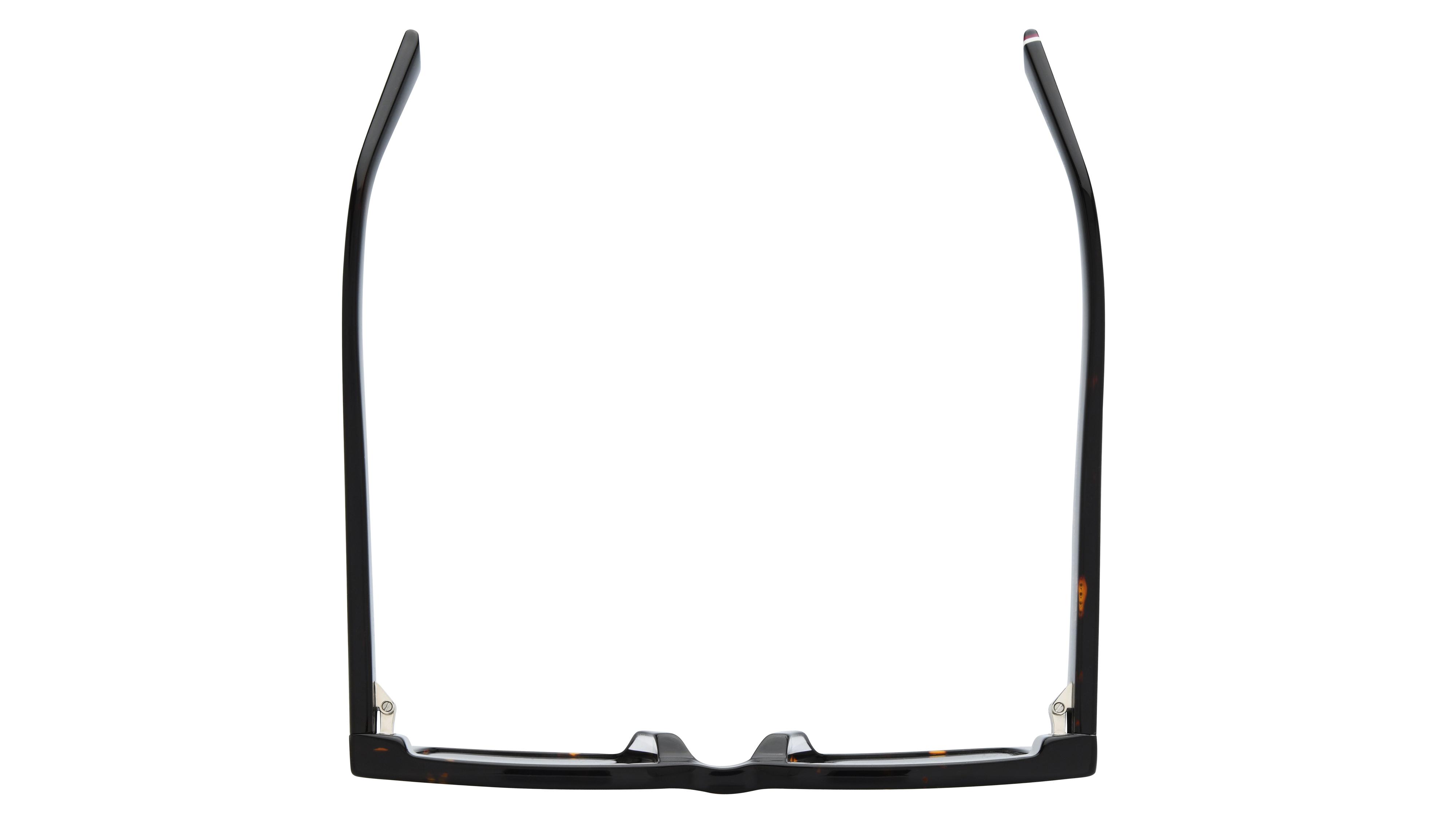 Lunettes de soleil Tommy Hilfiger Homme Écaille Rectangle TH Dessus