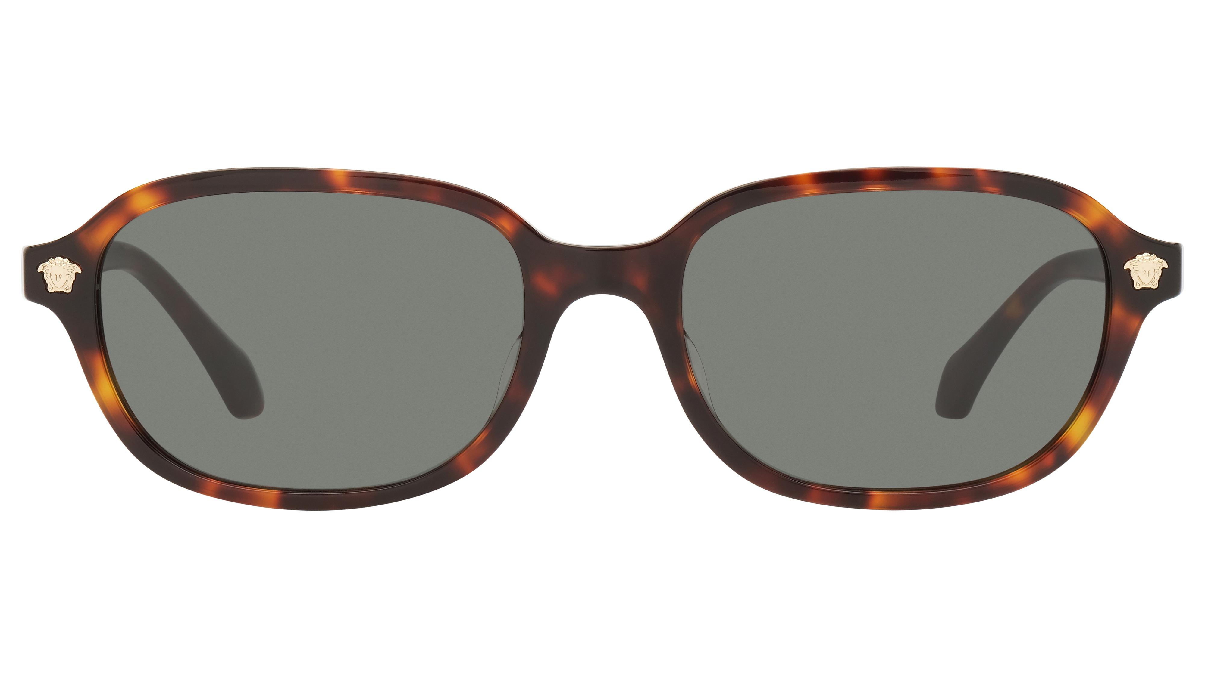 Lunettes de soleil Versace Femme Écaille Rectangle ve4514d Face