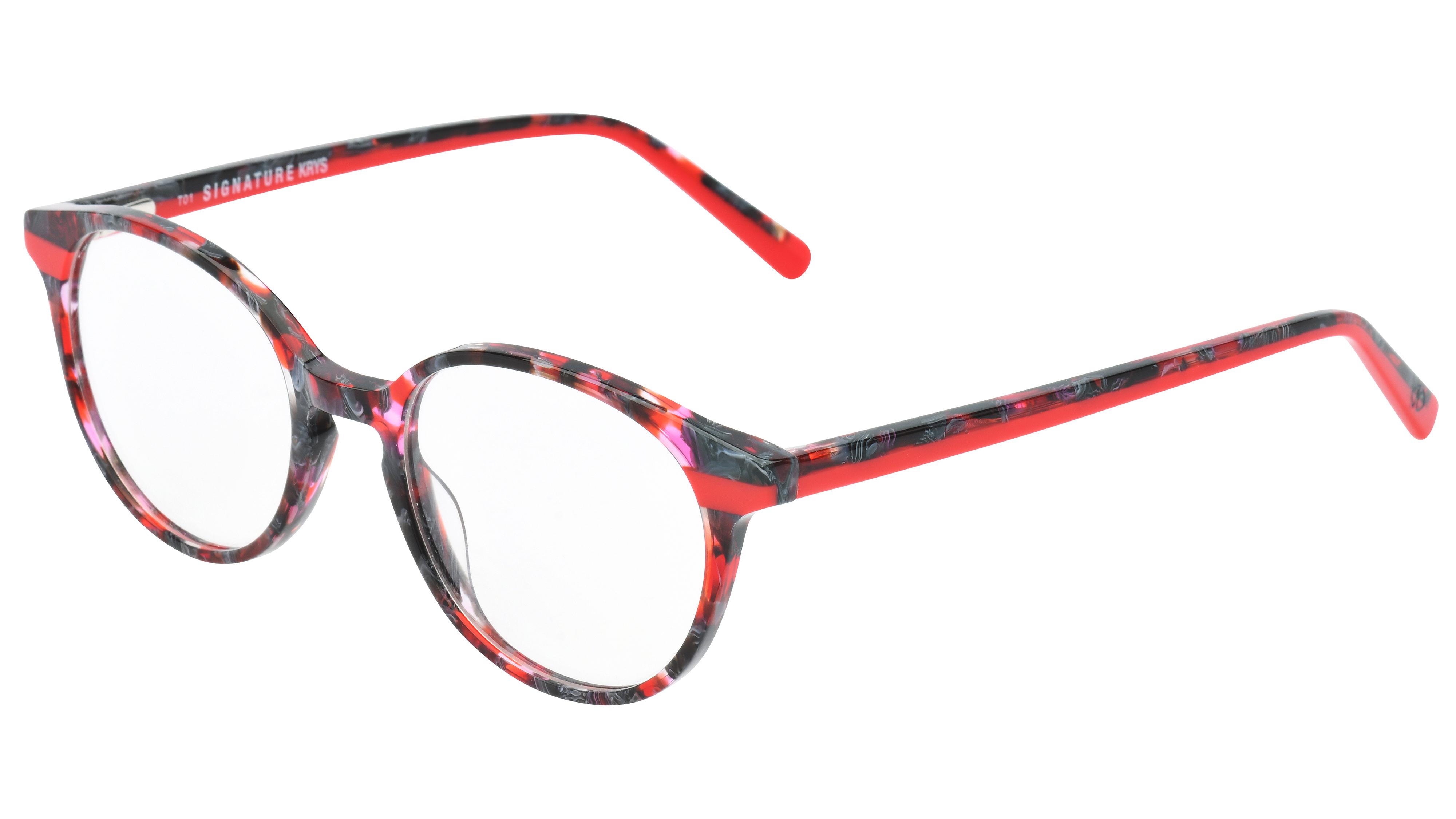 Lunettes de vue Signature Krys Femme Gris Pantos Kis2001 Trois-Quart