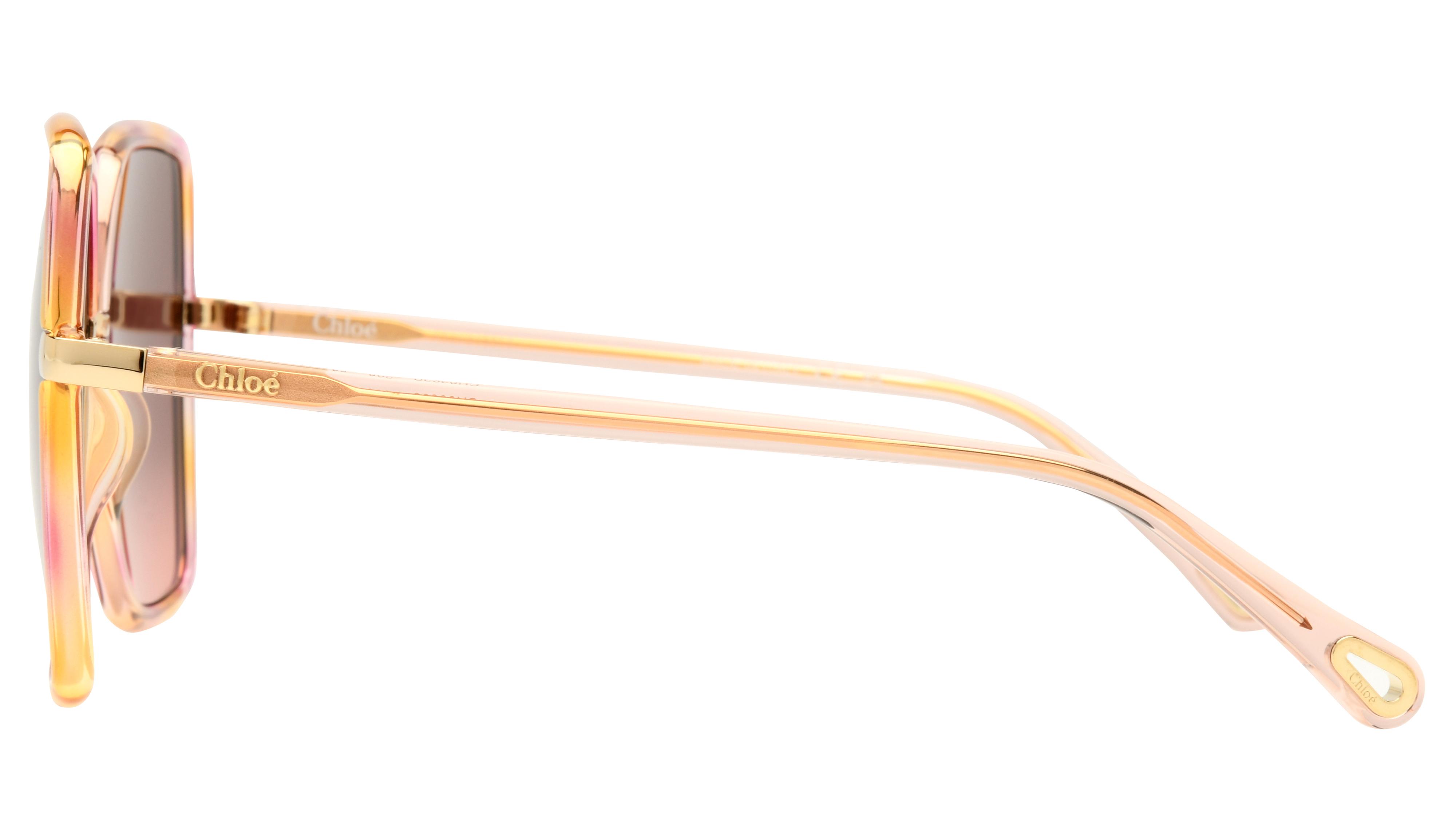 Lunettes de soleil Chloé Femme Écaille Carré Ch0262S Gauche
