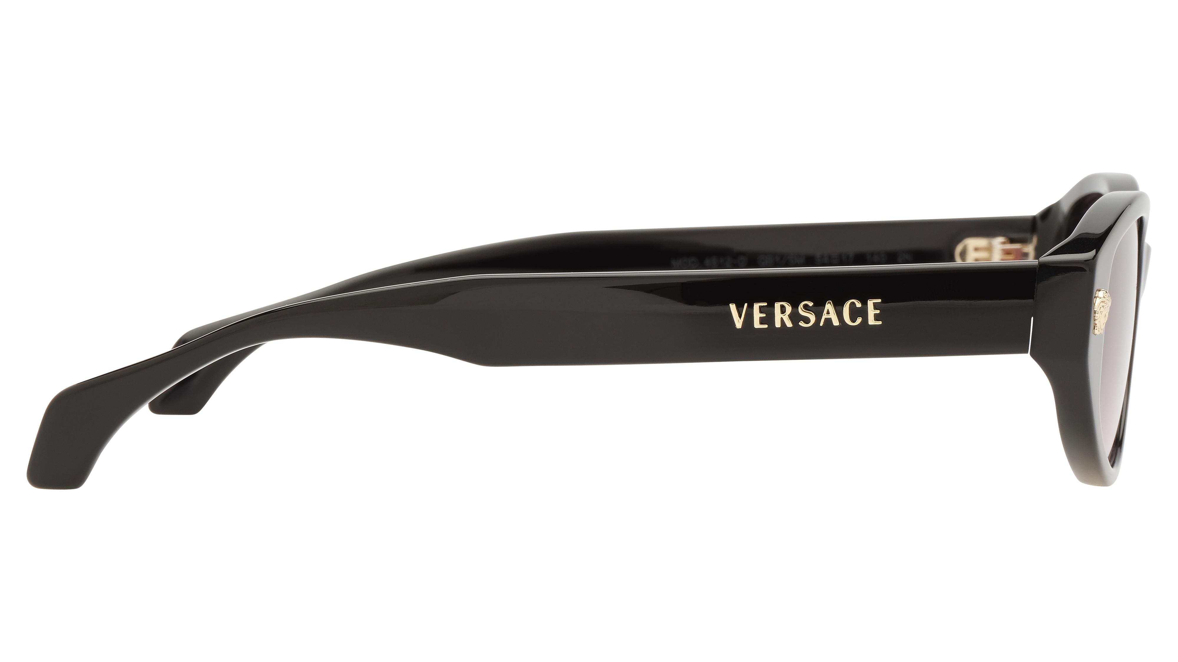 Lunettes de soleil Versace Femme Noir Papillon ve4512d Droite