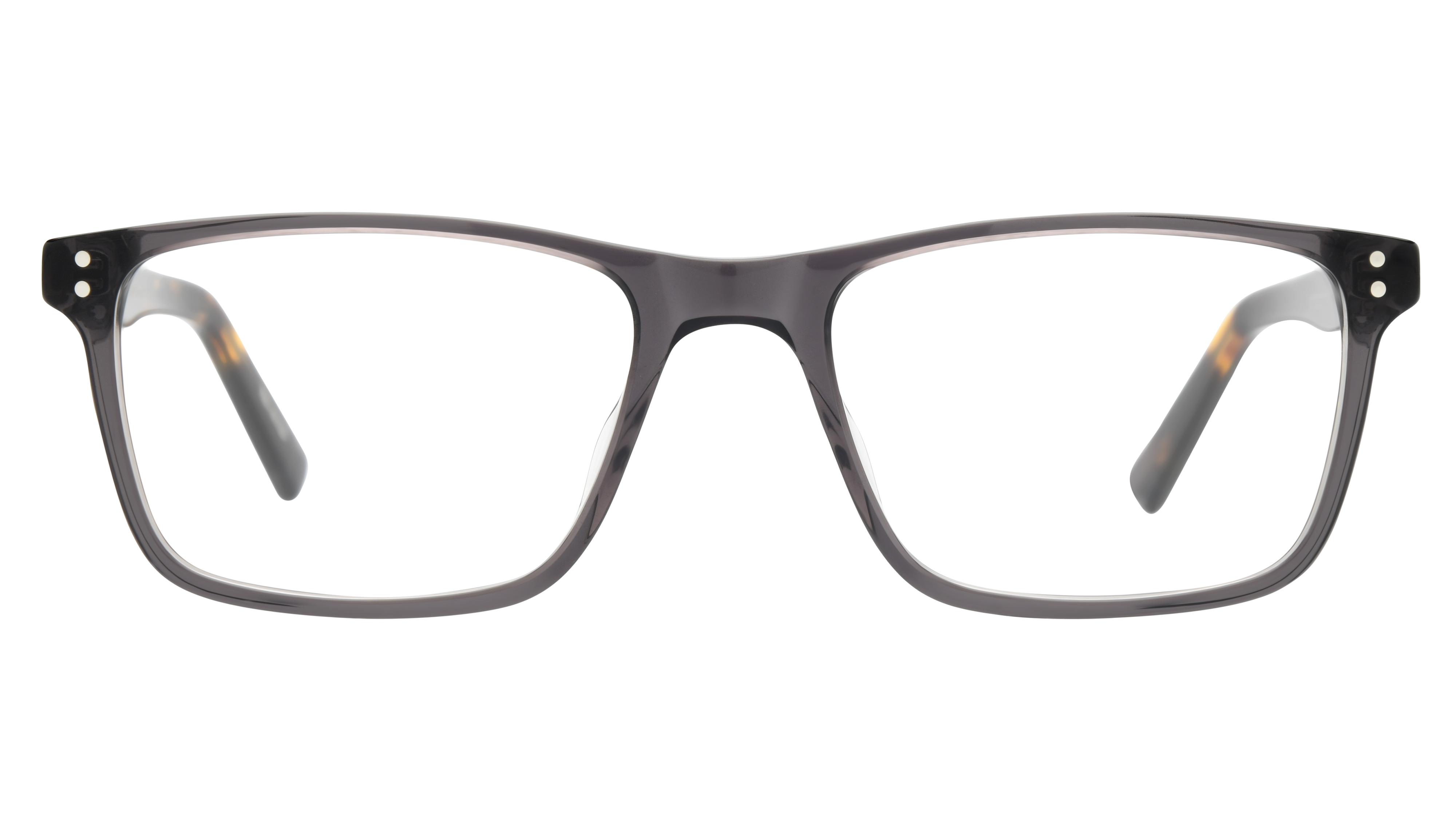 Lunettes de vue L'Atelier du Faubourg Homme Gris Rectangle Adf2502 Face