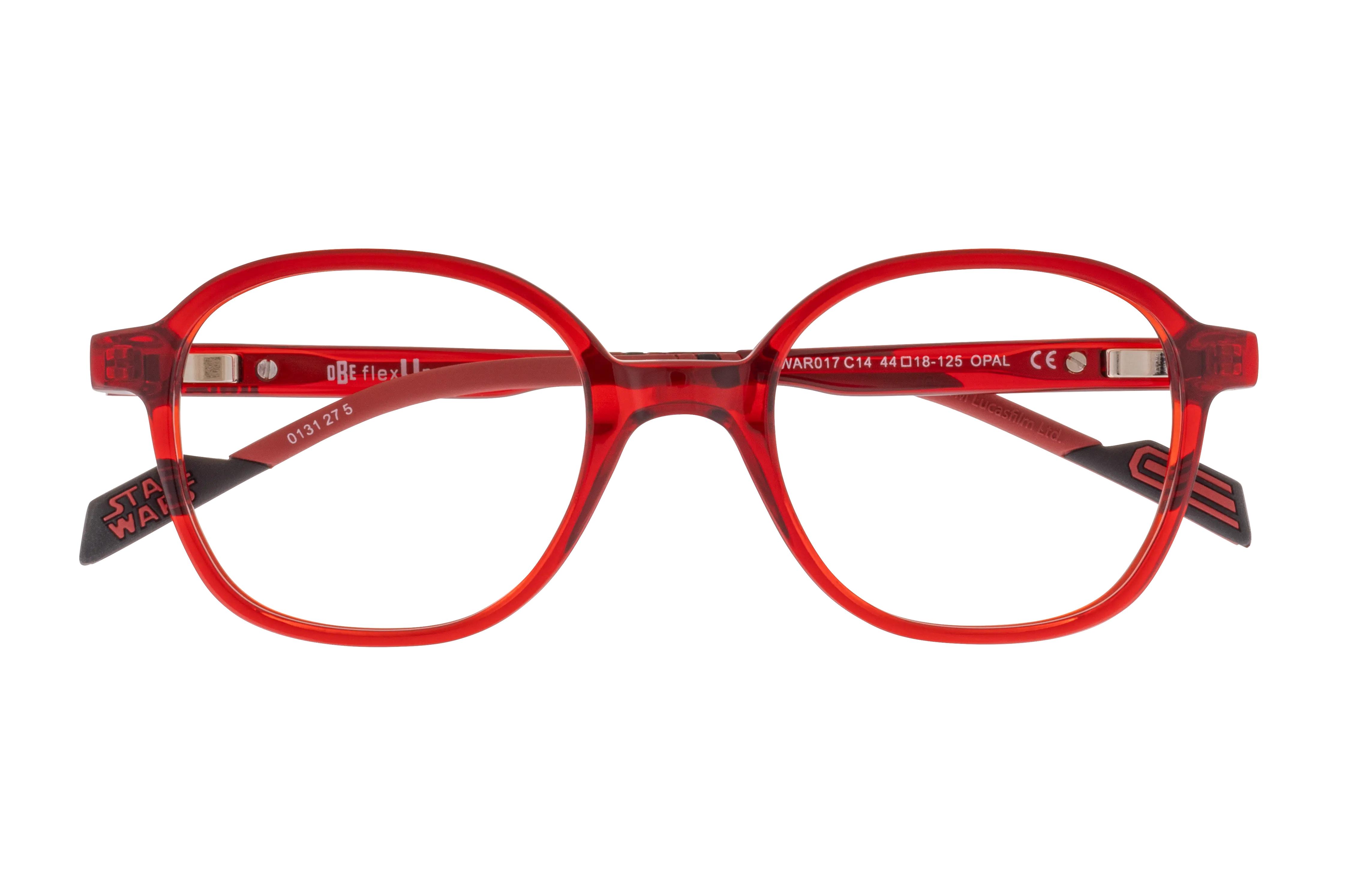 Lunettes de vue Starwars  Rouge Pantos SWAR017C14 Face