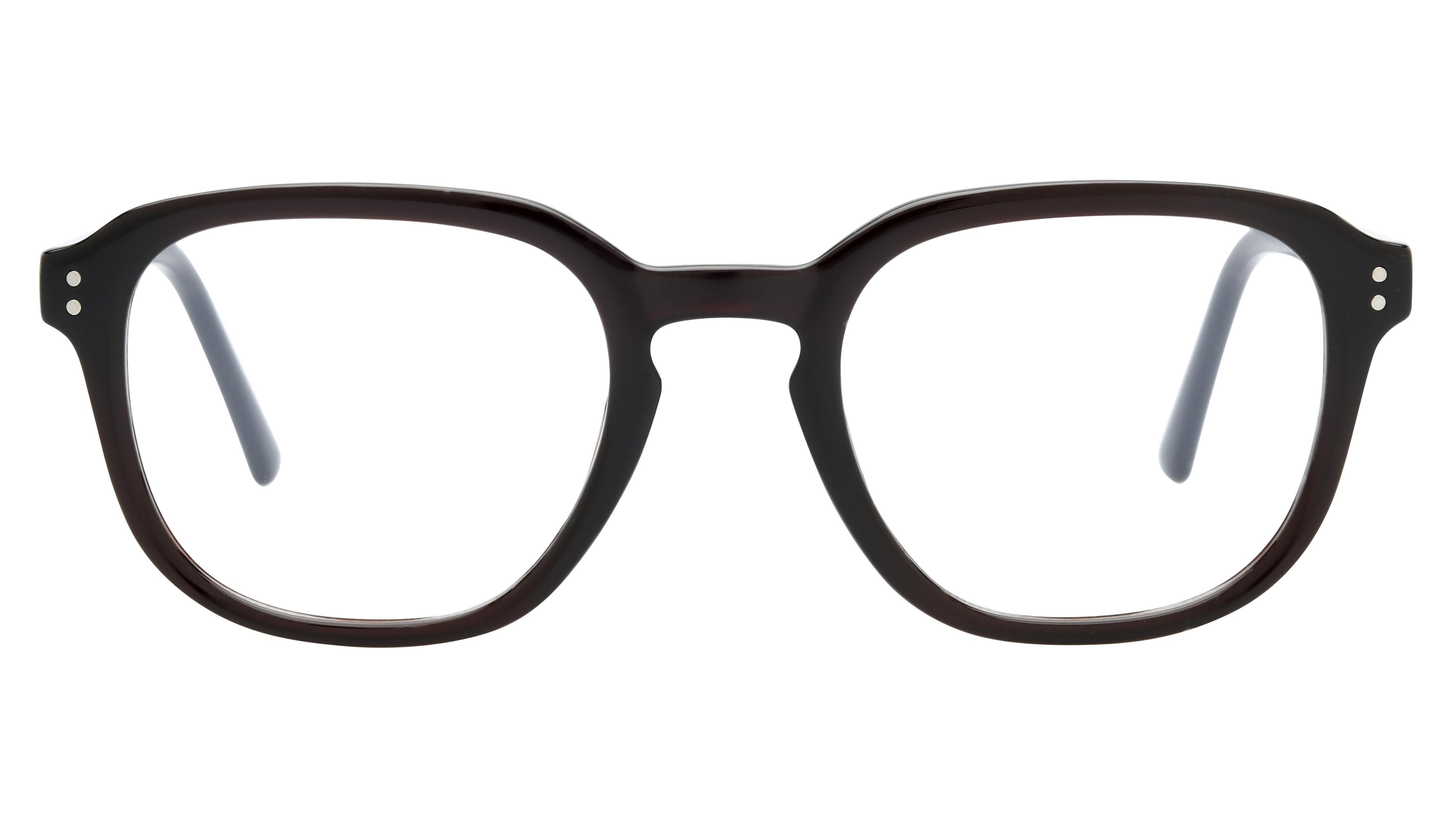Lunettes de vue Signature Krys Homme Marron Rectangle Kor2406 Face