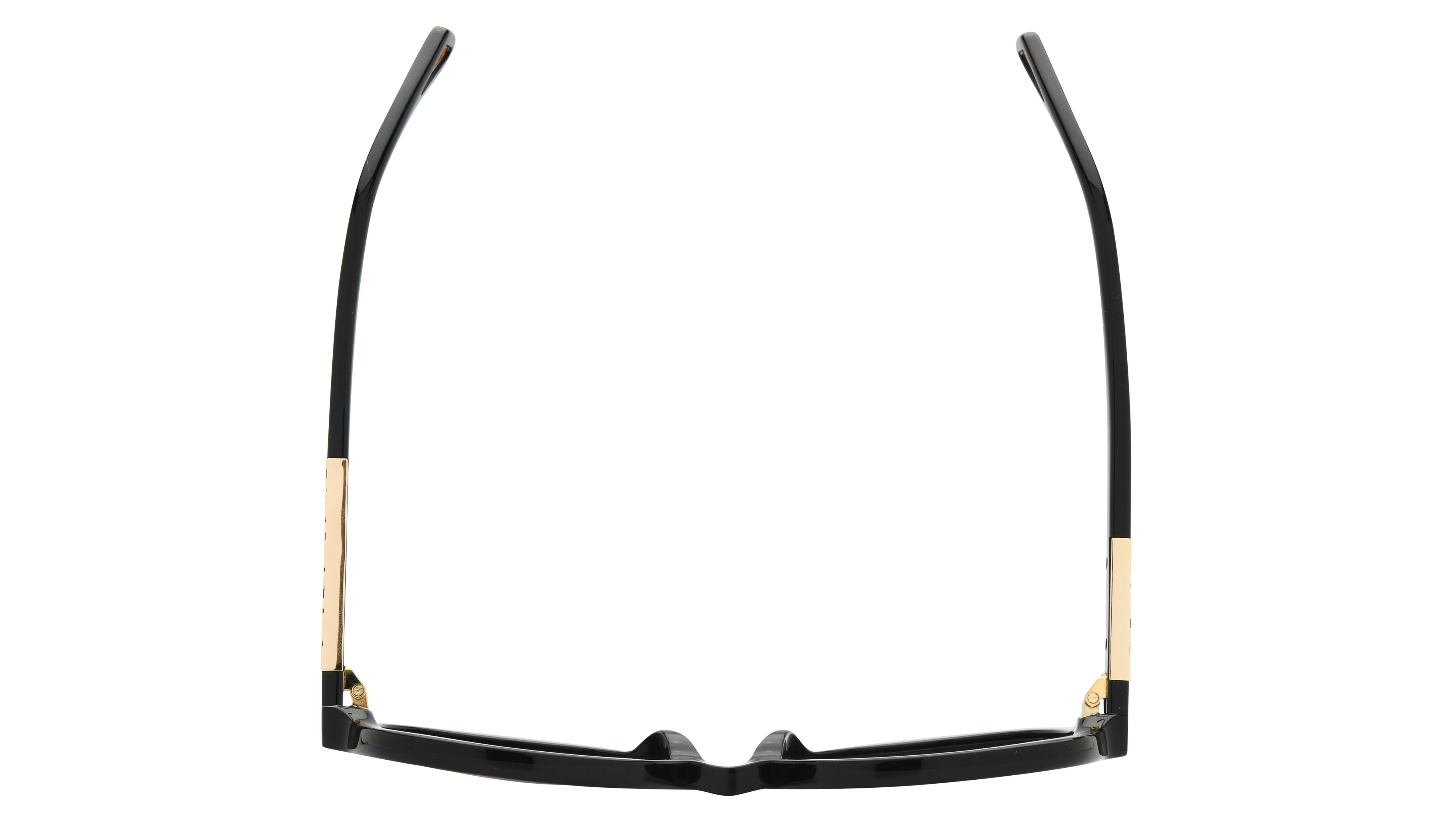 Lunettes de soleil Zadig & Voltaire Femme Noir Ronde Szv404 Dessus