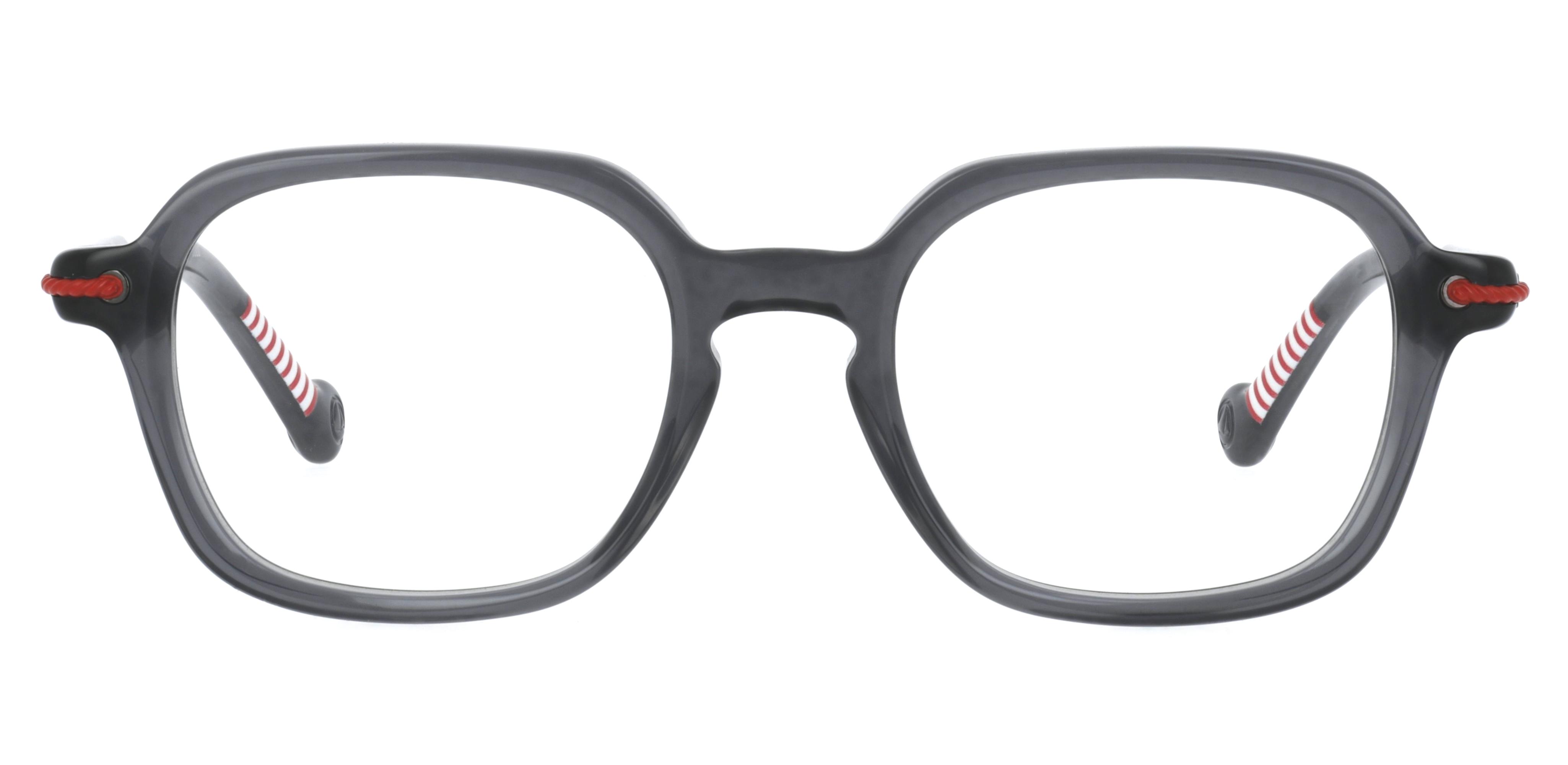 Lunettes de vue Petit Bateau Enfant Gris Rectangle Ouessant Face