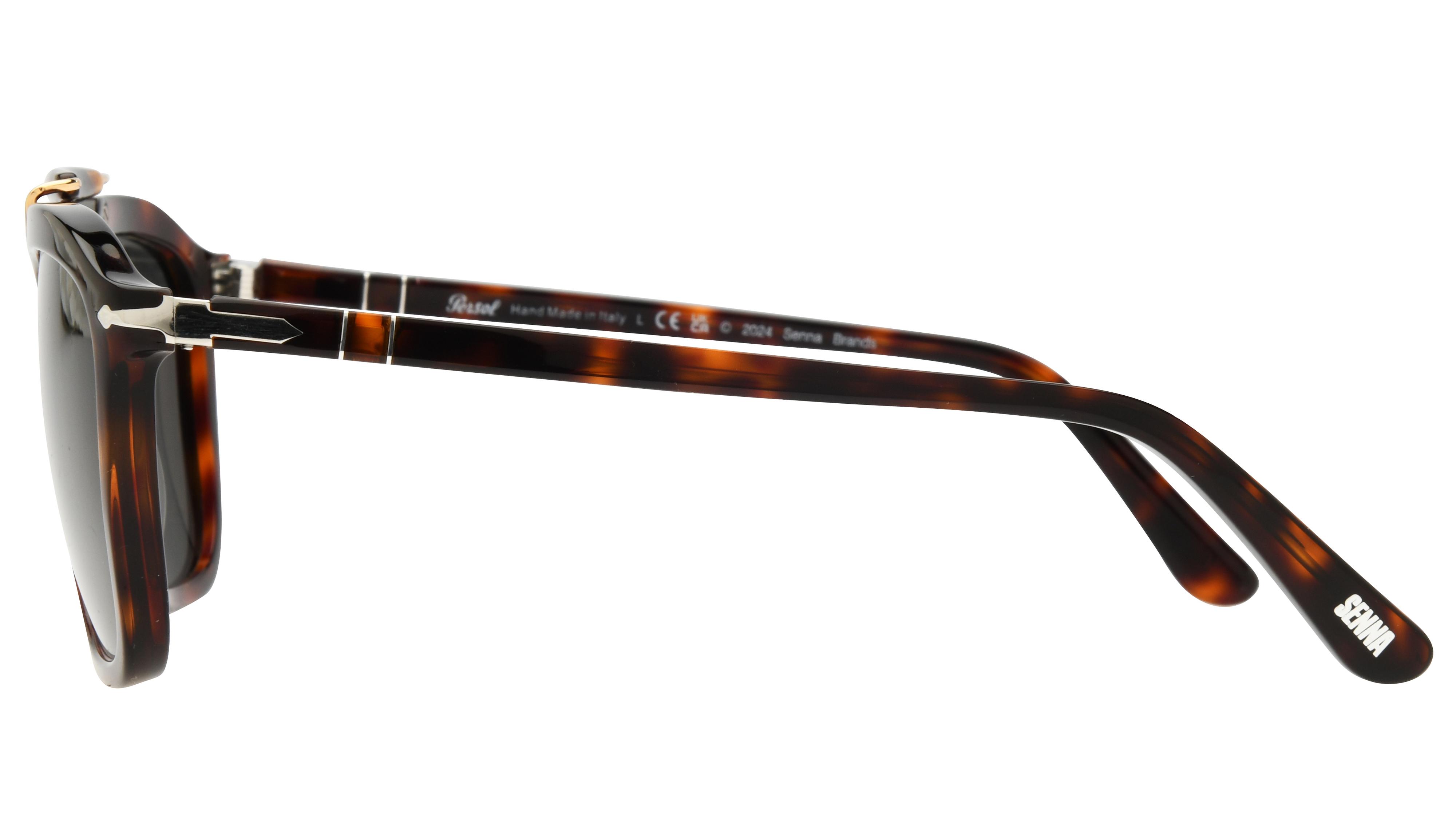 Lunettes de soleil Persol Mixte Écaille Carré PO0203S Gauche