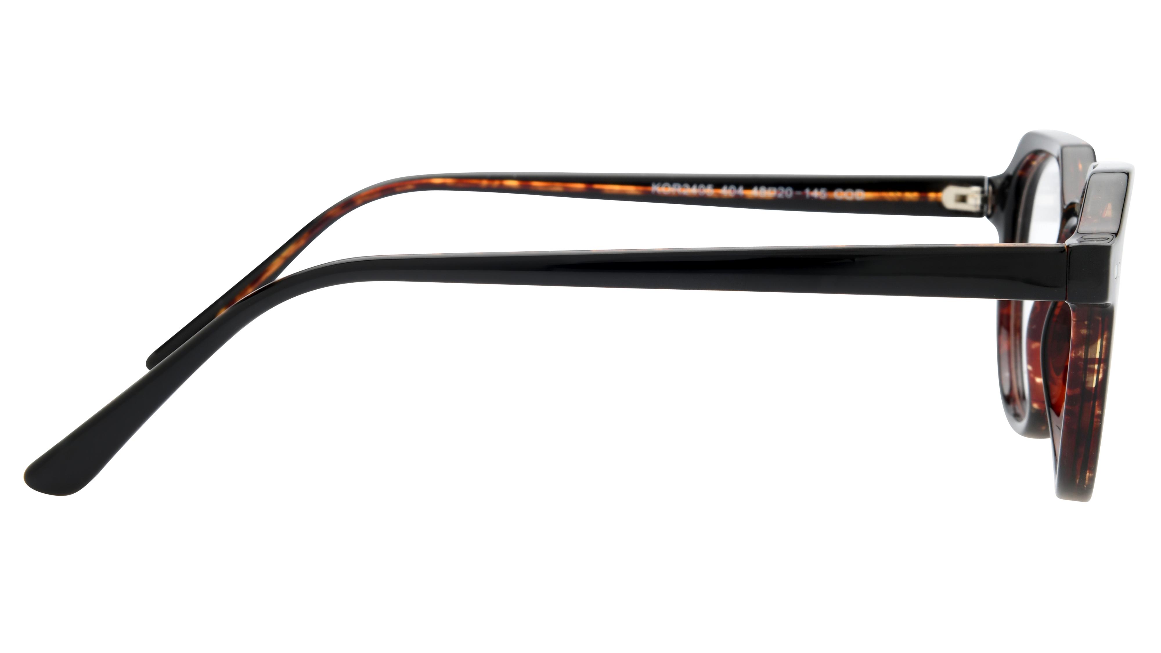 Lunettes de vue Signature Krys Homme Noir Pantos Kor2405 Droite