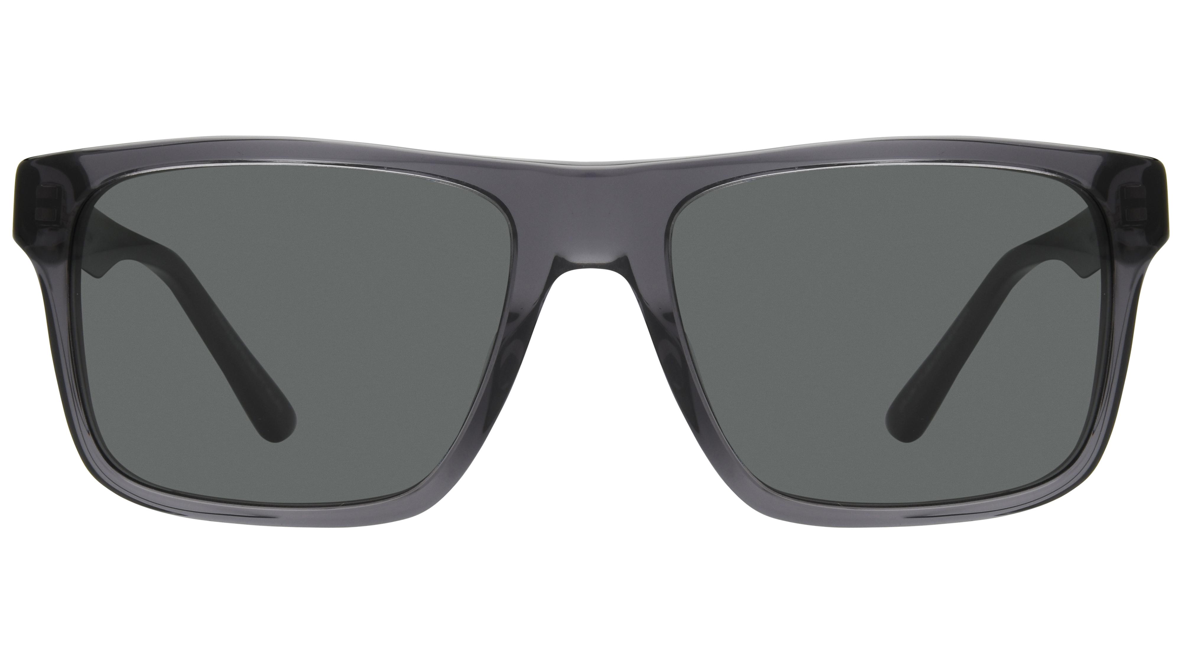Lunettes de soleil Emporio Armani Homme Gris Rectangle EA4232 Face