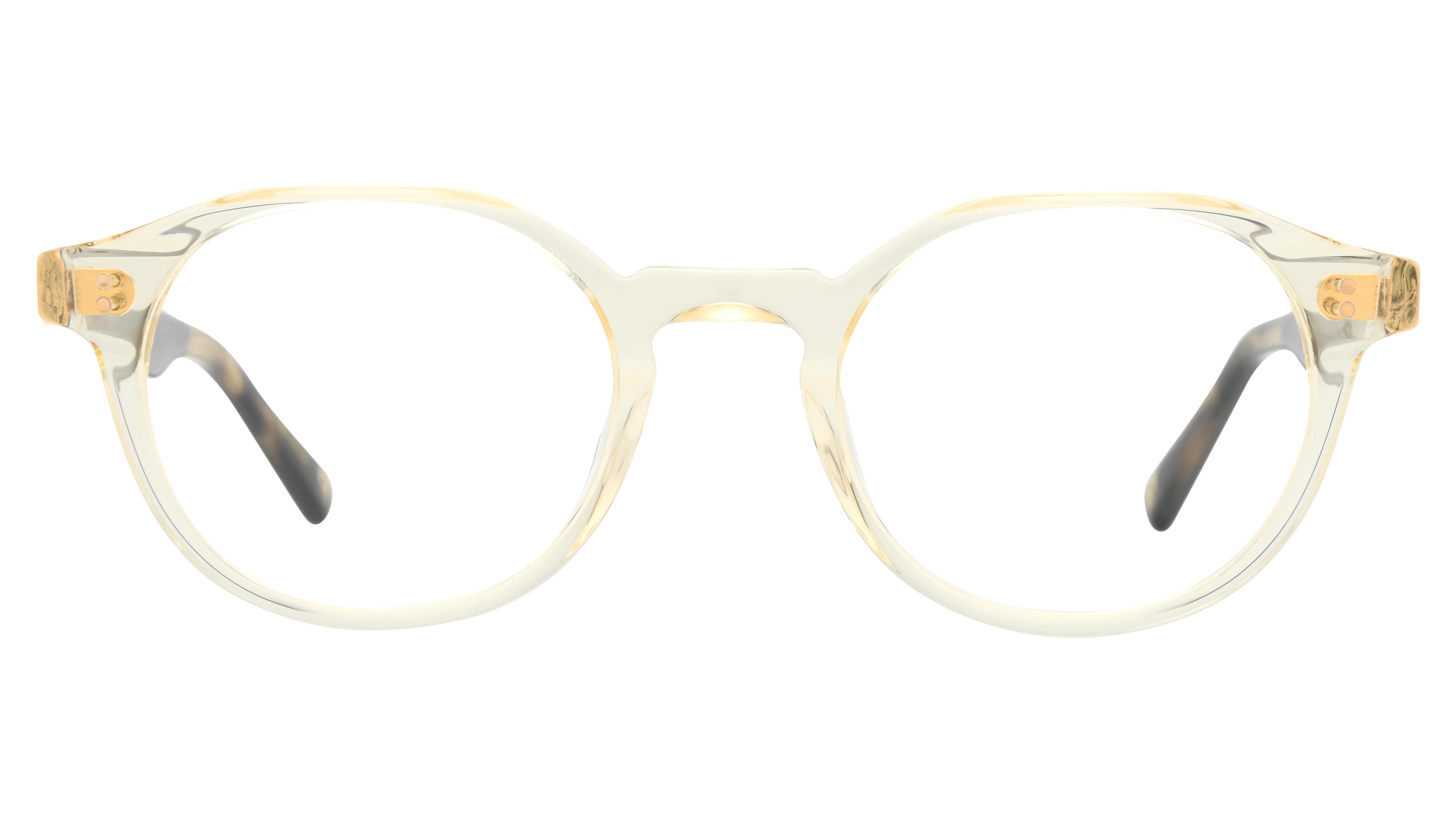 Lunettes de vue L'Atelier du Faubourg Homme Jaune Pantos adf2501 Face