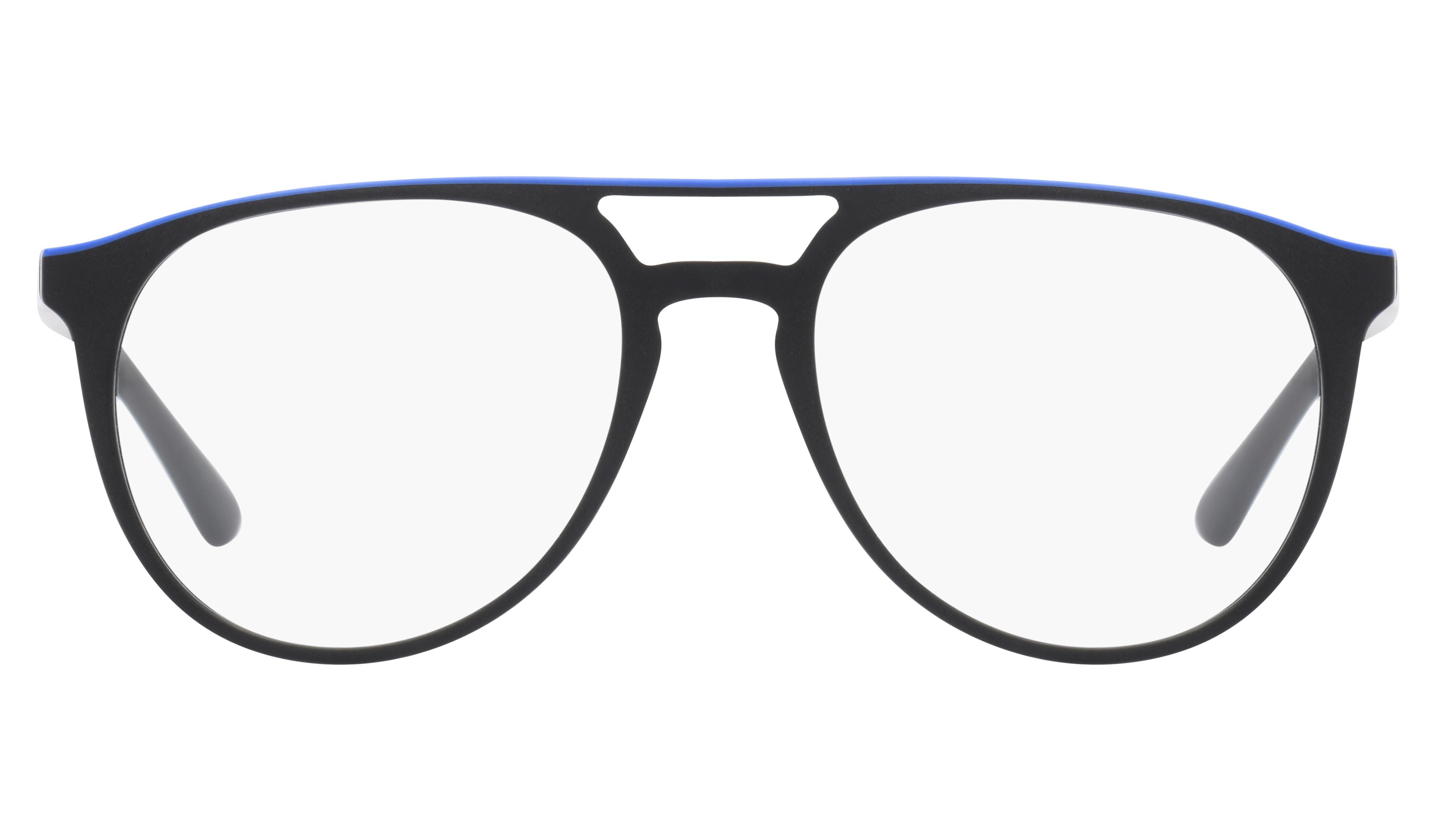 Lunettes de vue Signature Krys Homme Bleu Aviateur Moj2209 Face