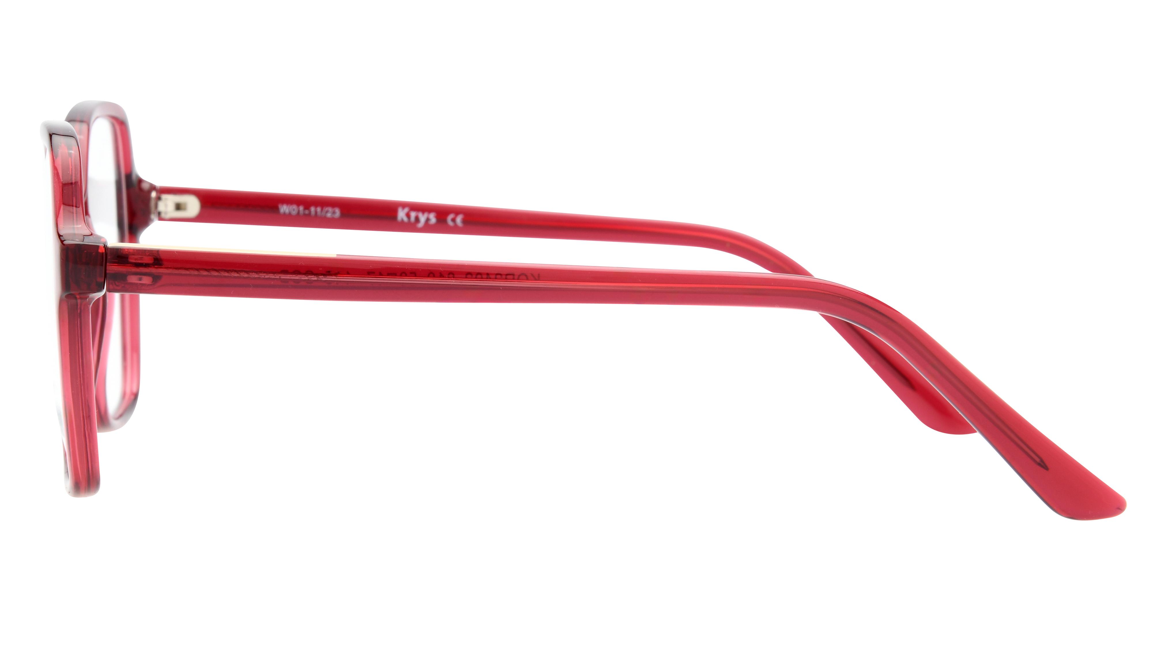 Lunettes de vue Krys Origine Kor2402 810 Rose Cristal Carre Krys