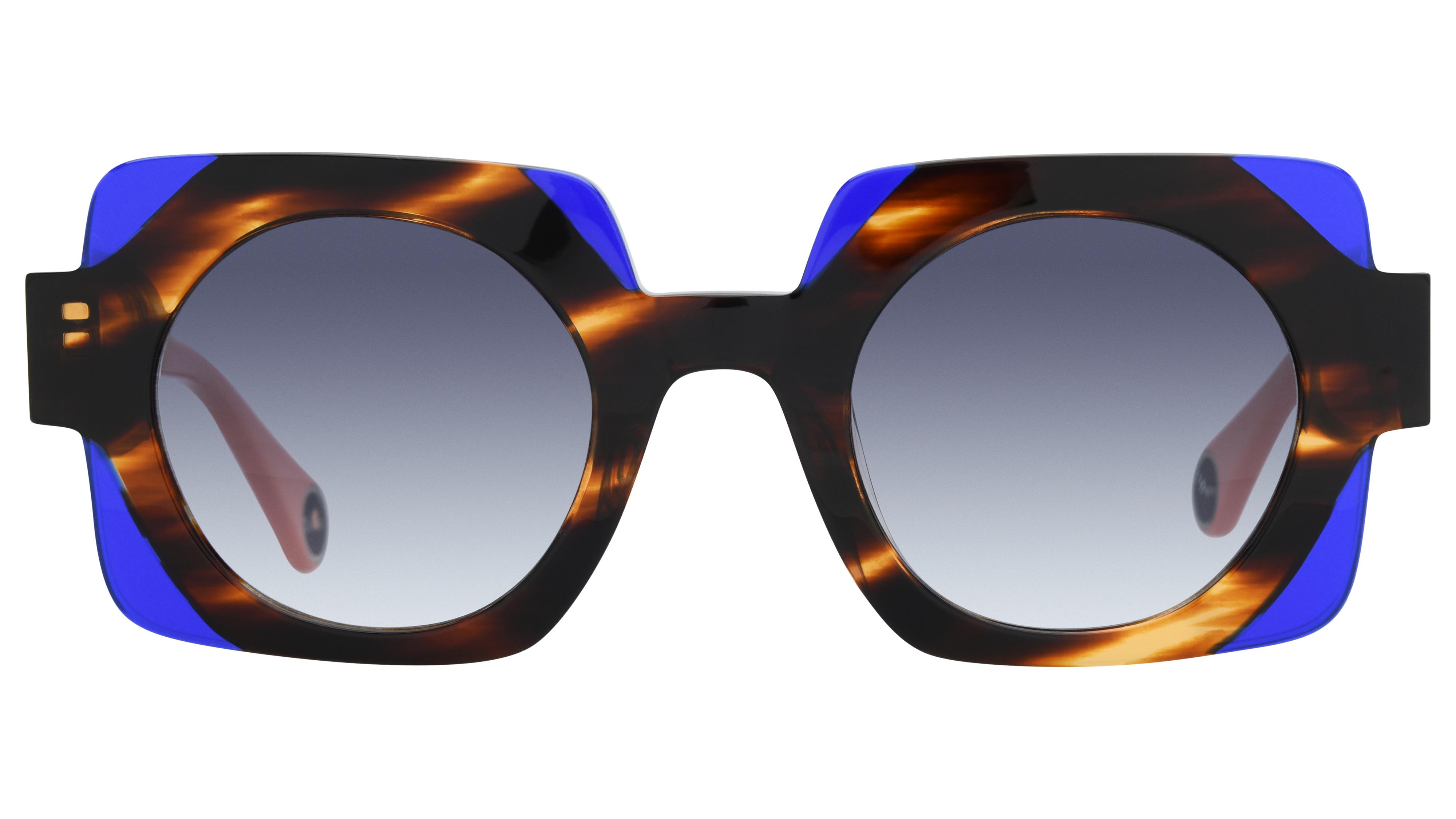 Lunettes de soleil WOOW Femme Écaille Angulaire Supertactic Face