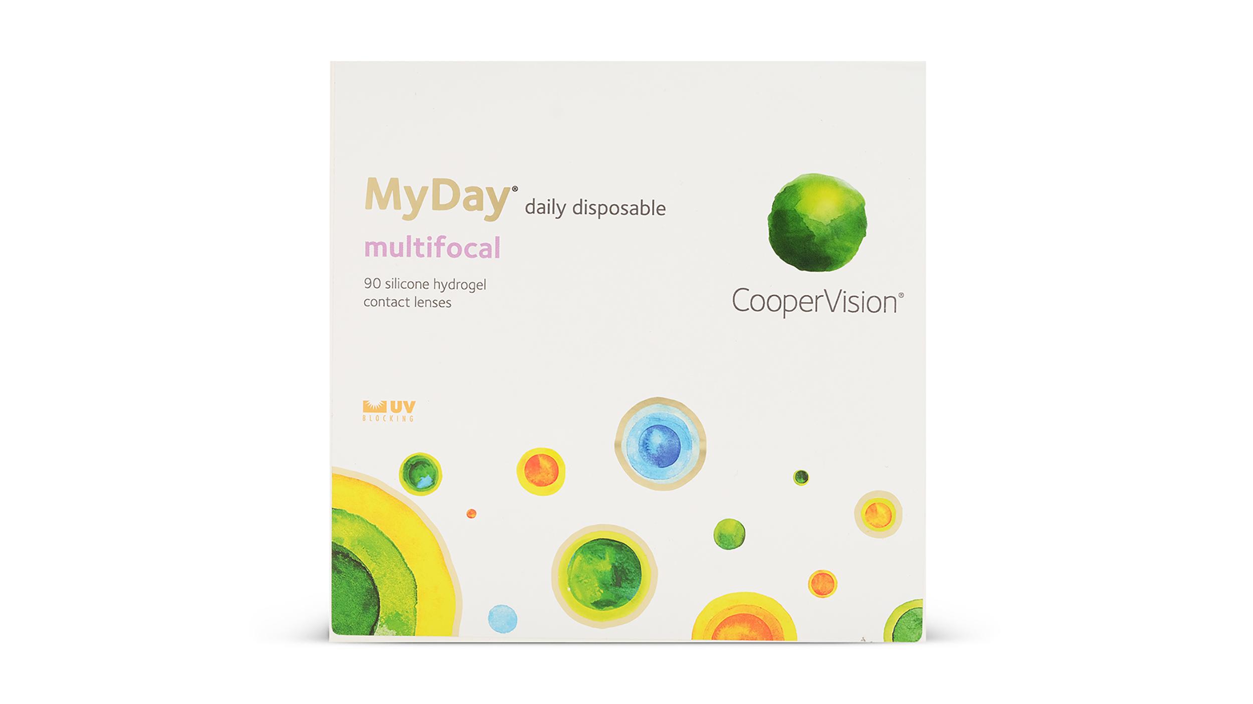 Lentilles de contact MyDay Multifocal Low Boîte de 90