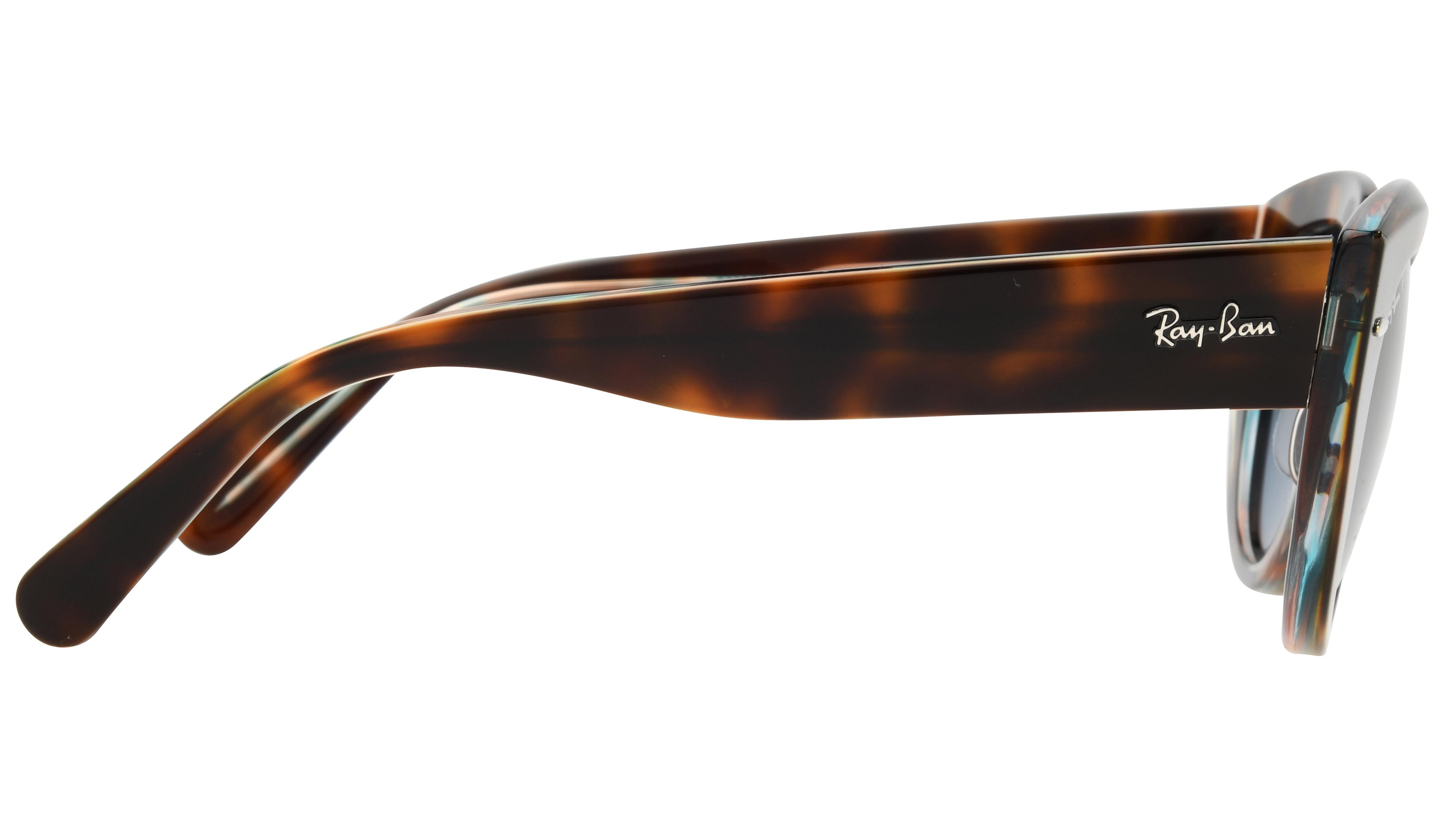 Lunettes de soleil Ray-Ban Femme Or Papillon RB2286 Droite
