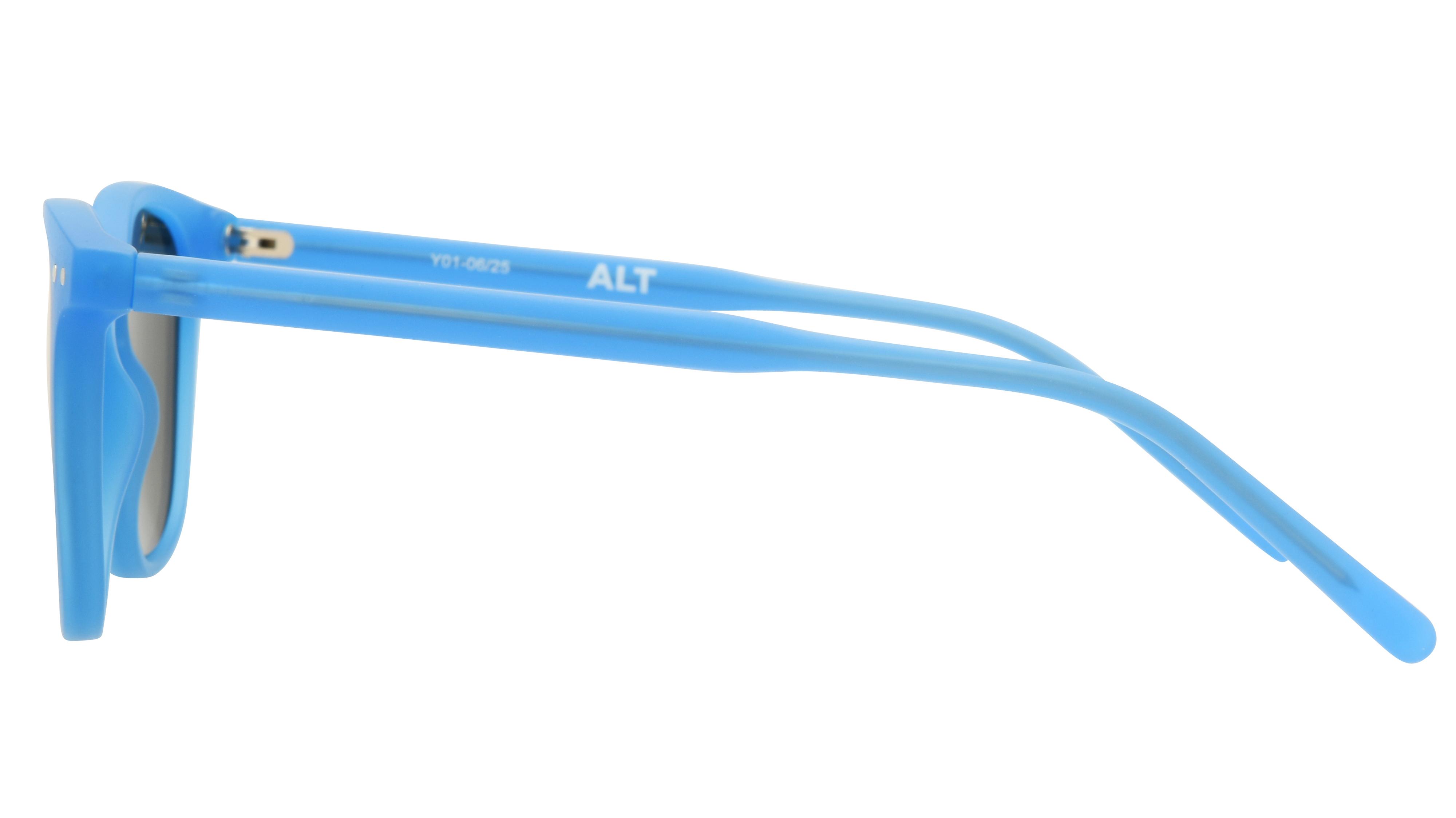 Lunettes de soleil Alternance Enfant Bleu Carré alt23211 Gauche