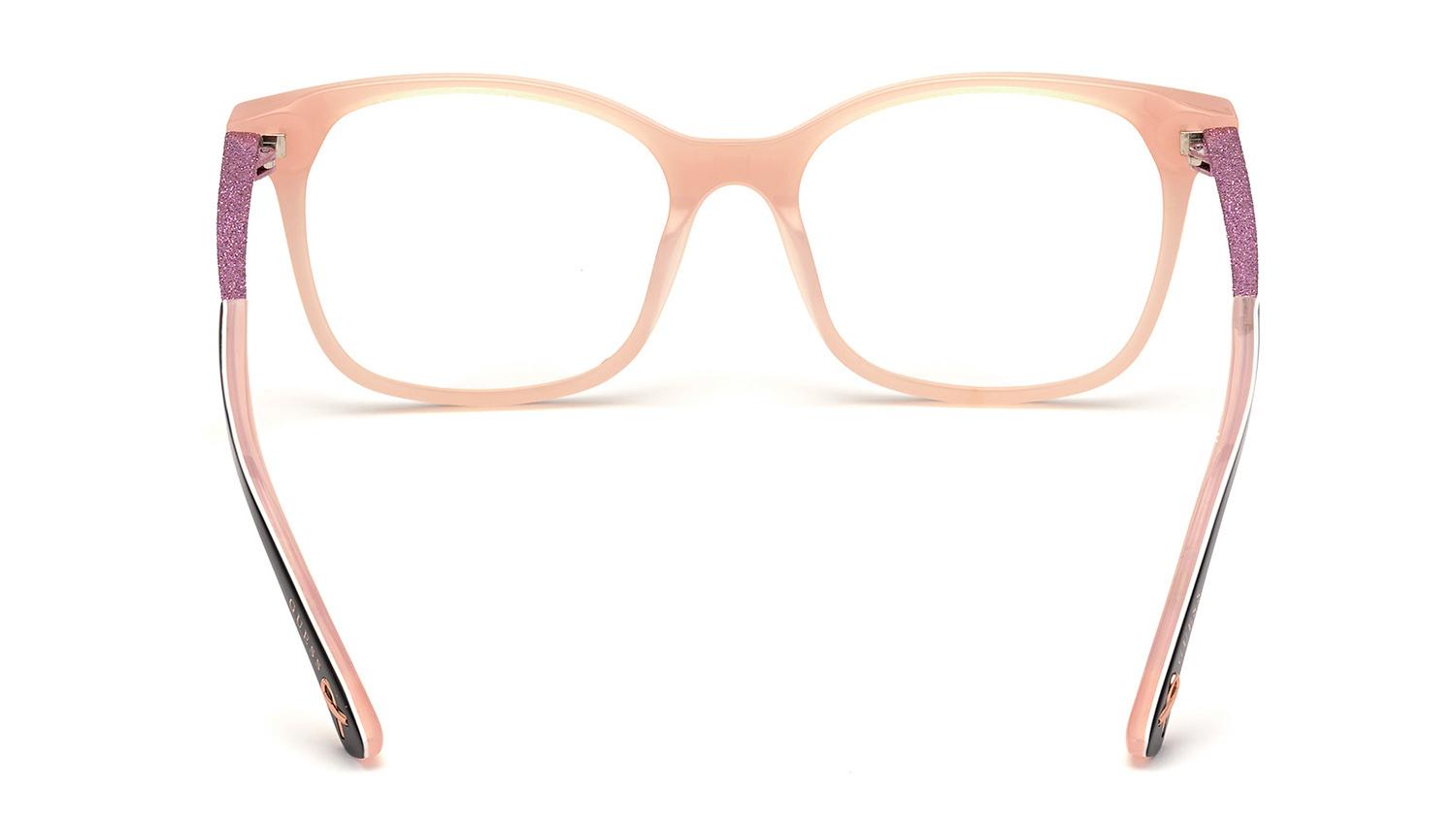 Lunettes de vue Guess Femme Noir Carré GU2835 Dessus