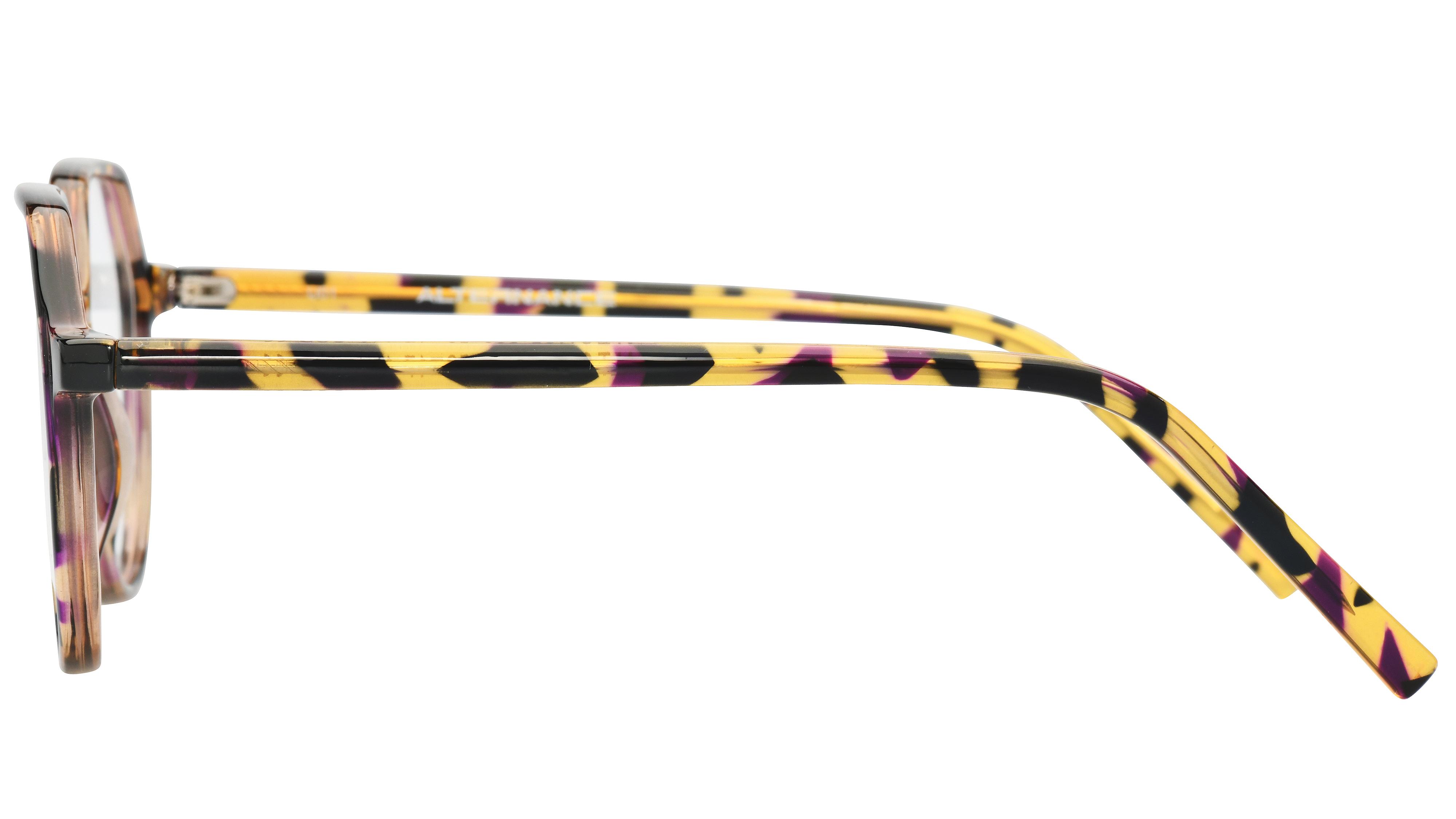 Lunettes de vue Alternance Femme Écaille Ronde Alt21105 Gauche