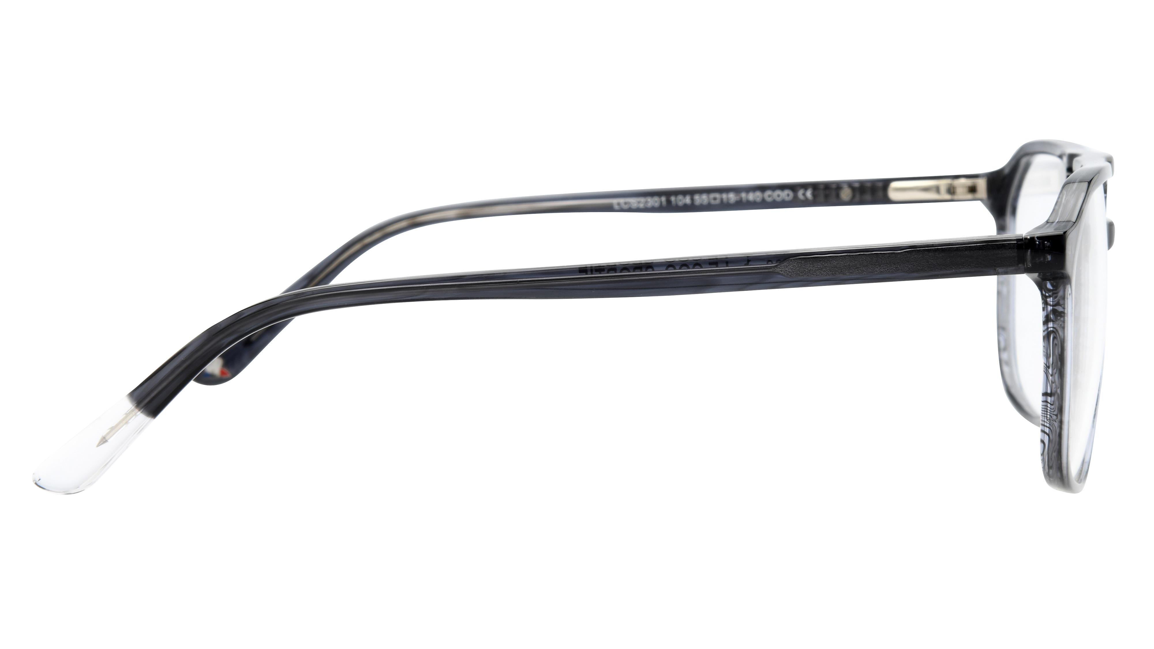 Lunettes de vue Le Coq Sportif Homme Gris Aviateur Lcs2301 Droite