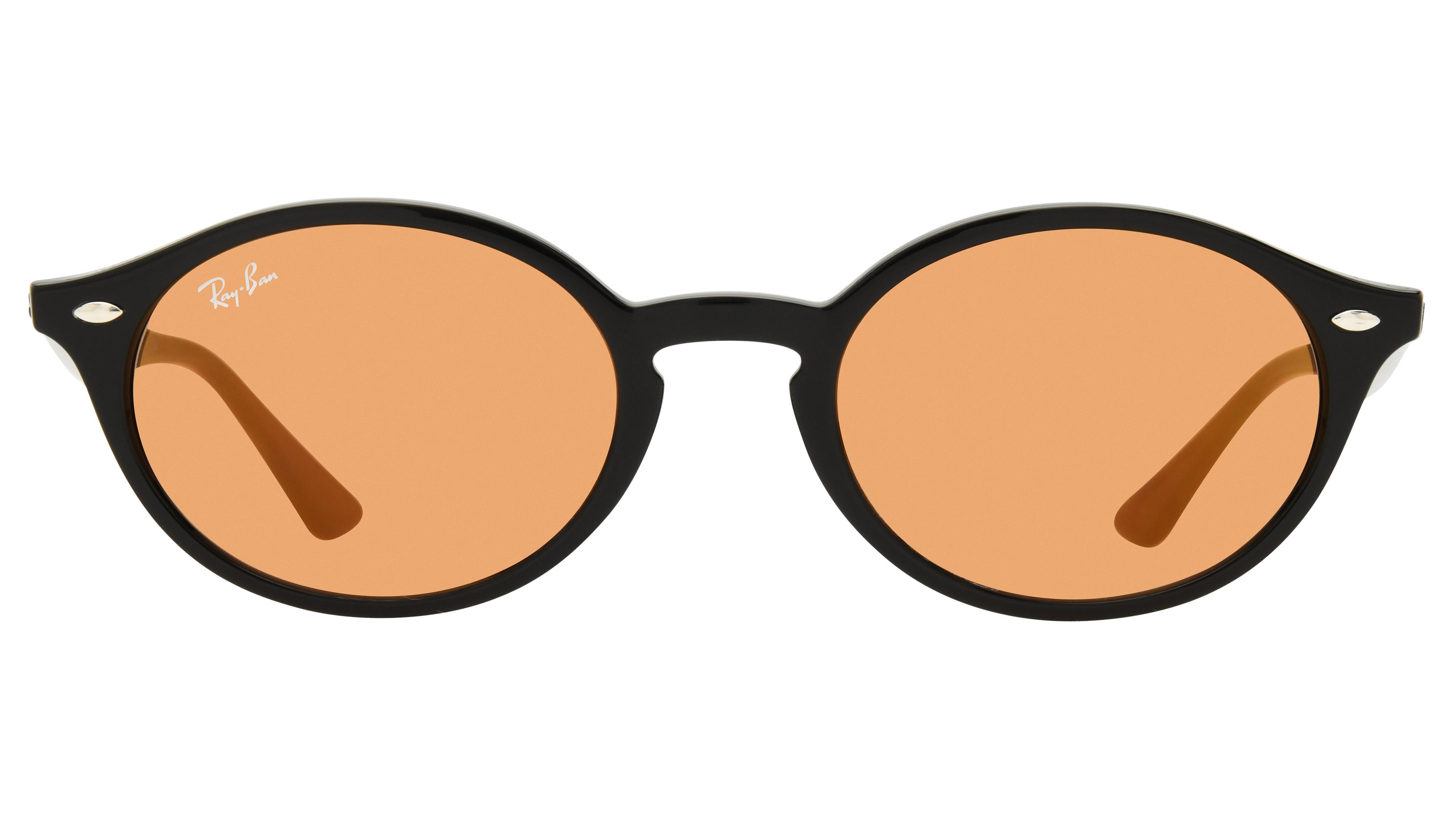 Lunettes de soleil Ray-Ban Mixte Noir Ovale RB4315 Face