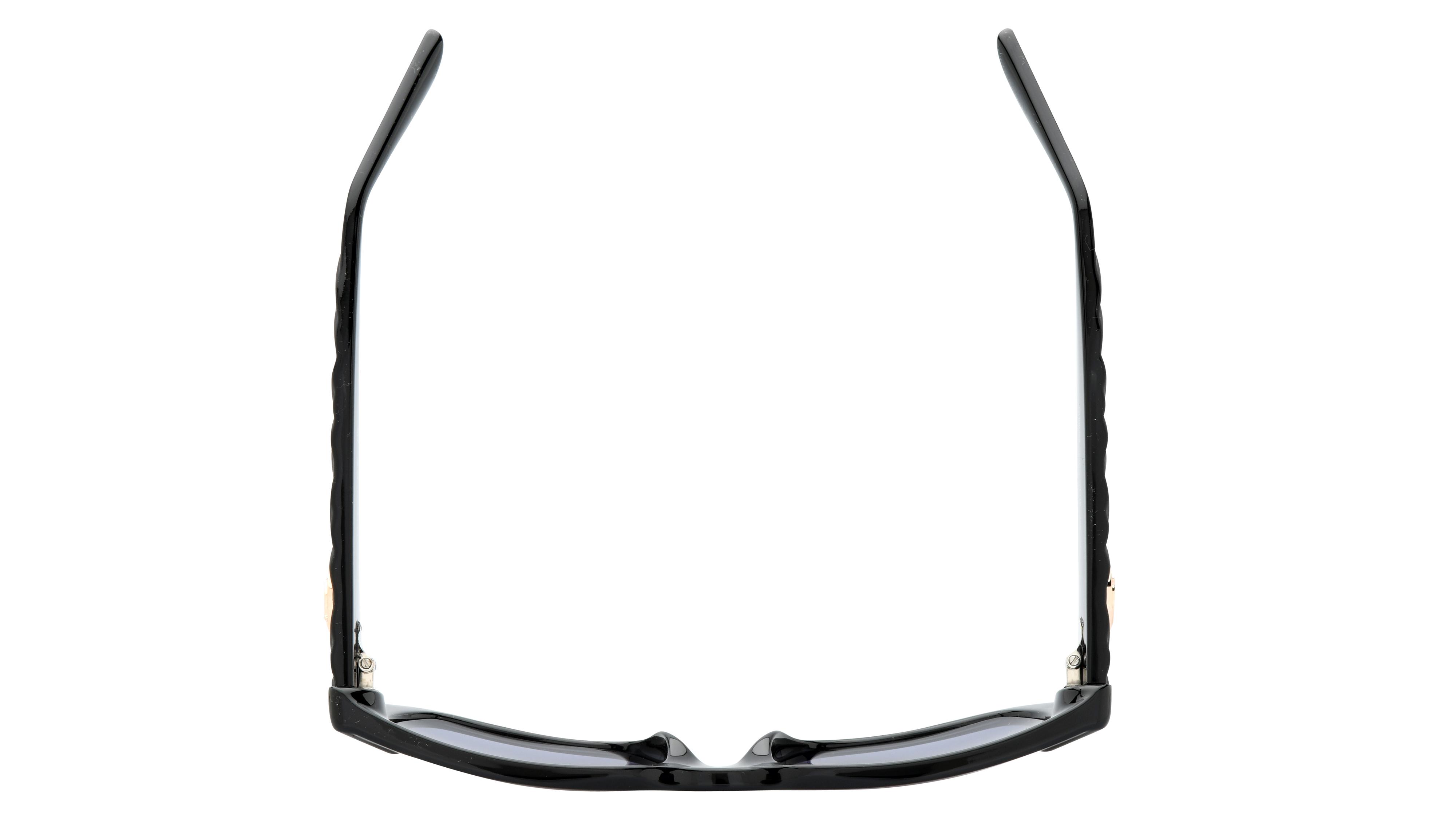 Lunettes de soleil Guess Femme Noir Rectangle GU00254 Dessus