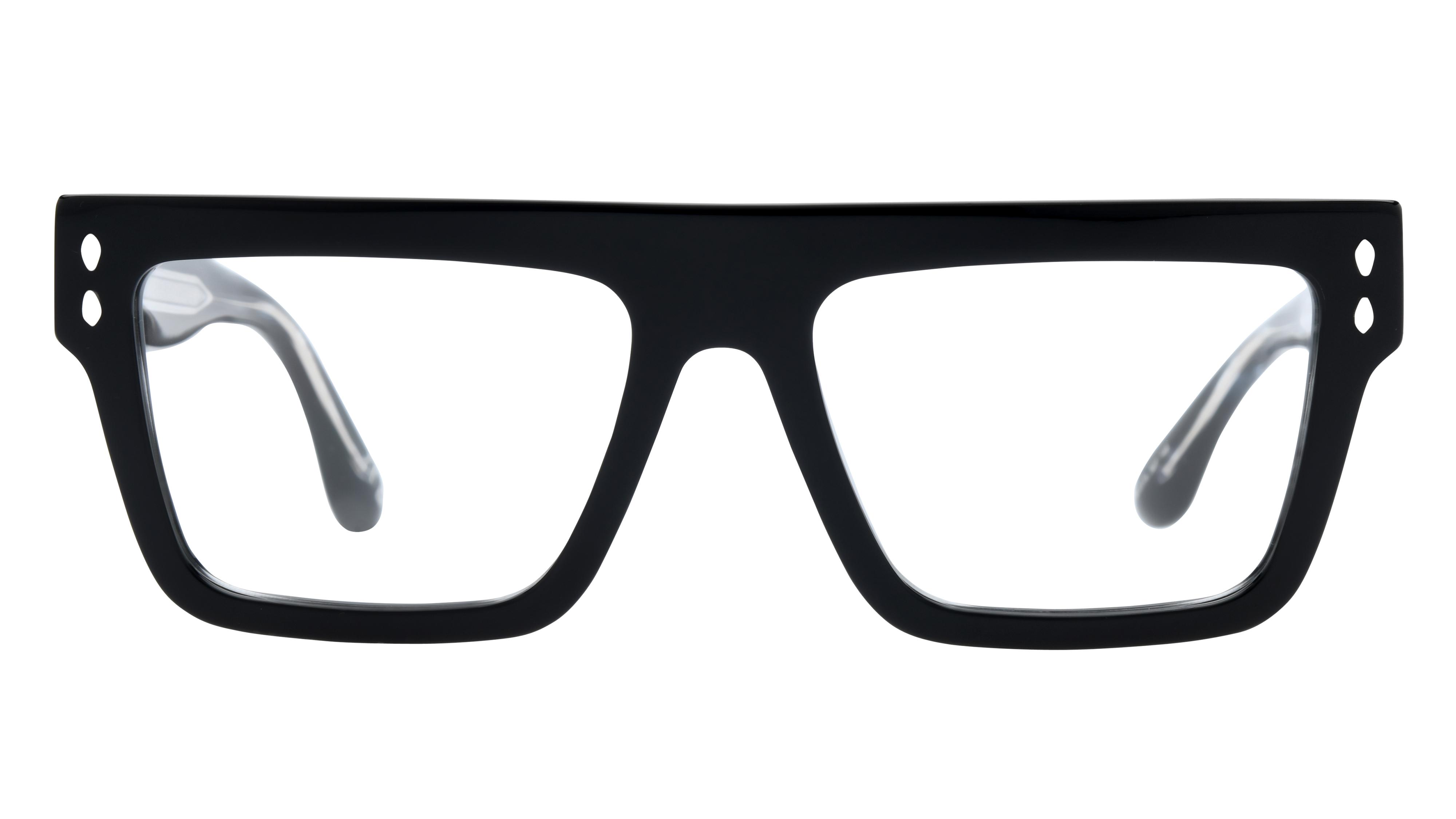 Lunettes de vue Isabel Marant Femme Noir Rectangle Im0174 Face