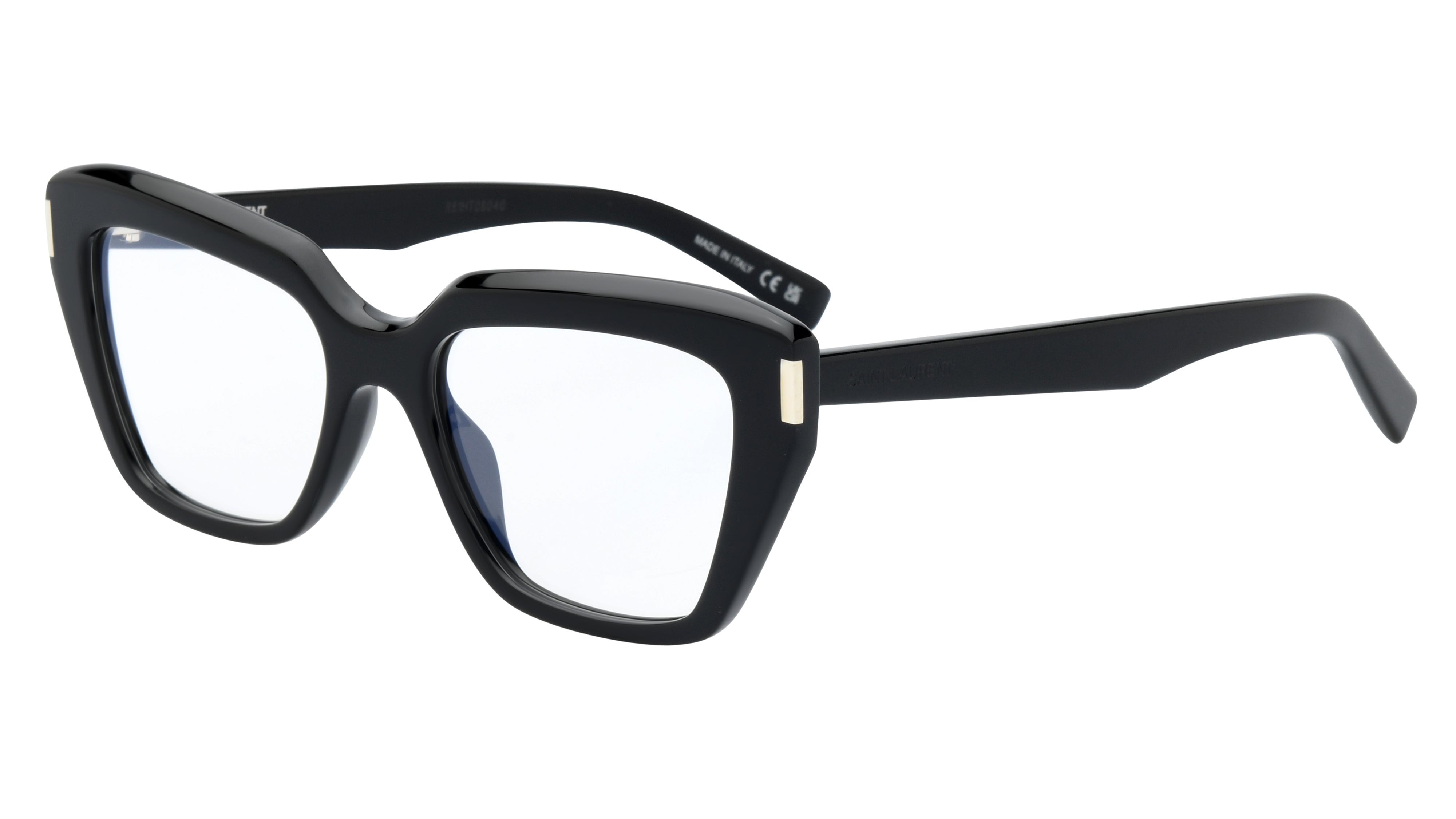Lunettes de vue Saint Laurent Femme Noir Papillon Sl829 Trois-Quart