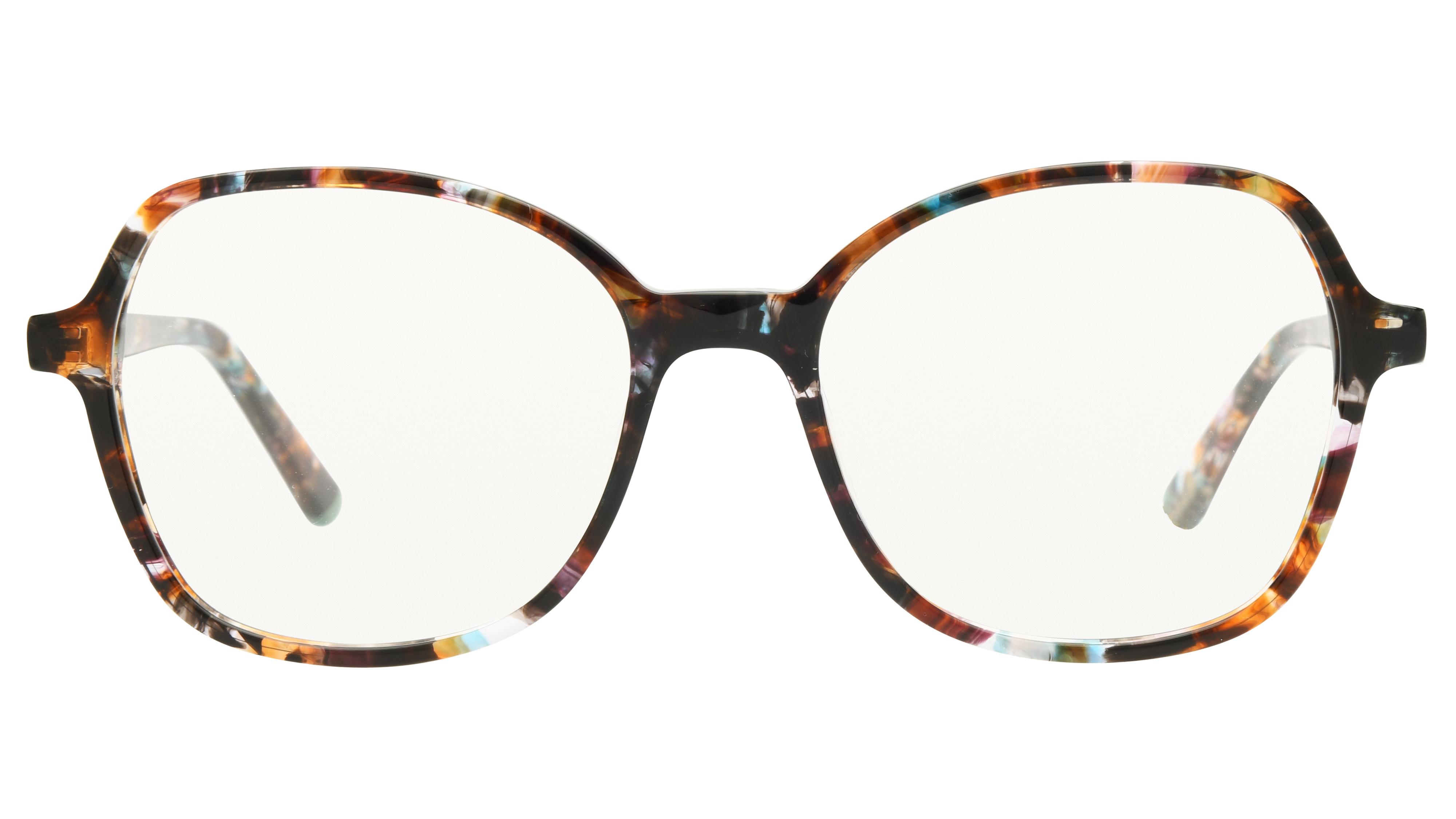 Lunettes de vue Siralya Femme Écaille Papillon Sir2501 Face