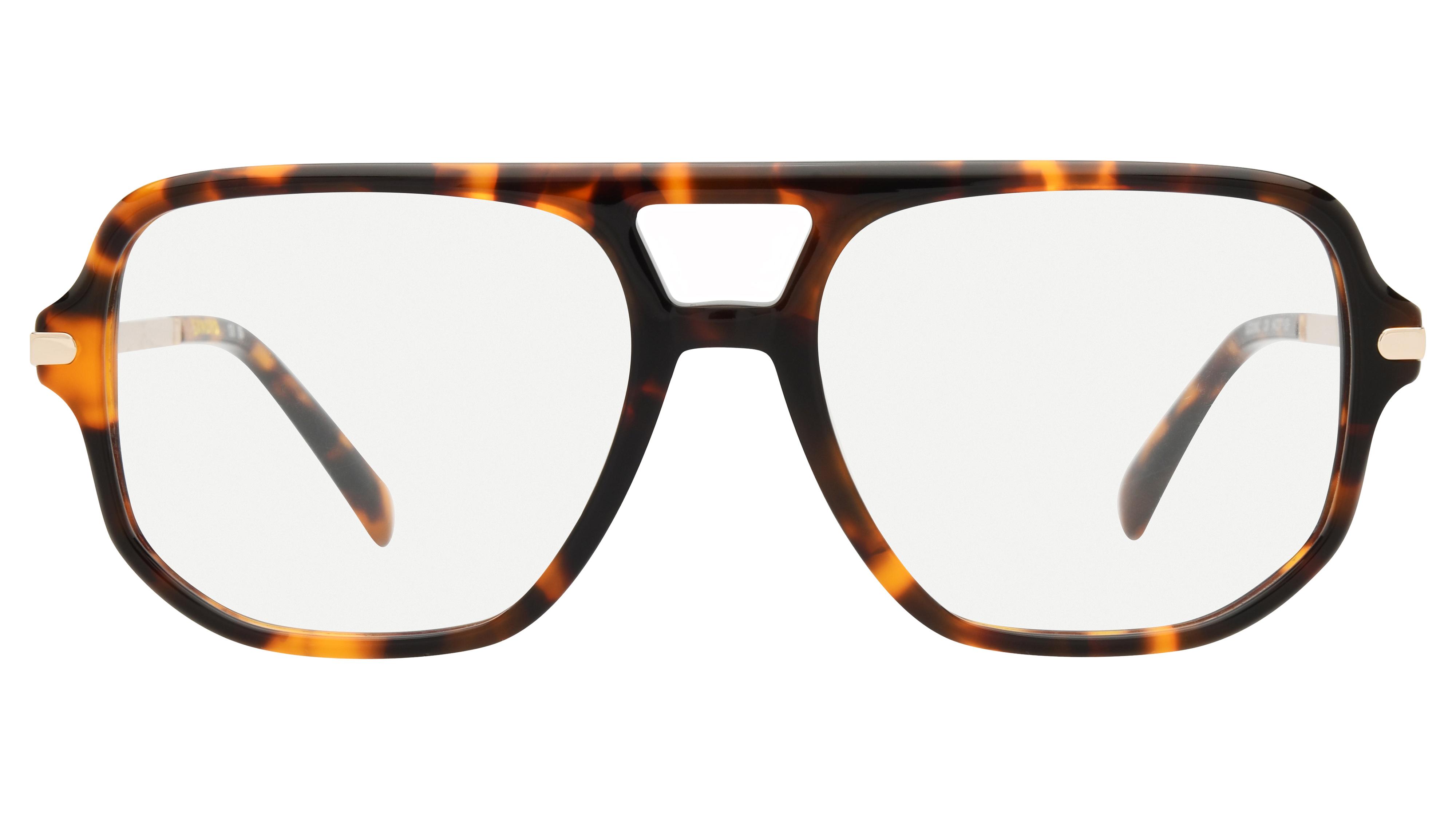 Lunettes de vue Sandro Femme Écaille Aviateur SD2082 Face