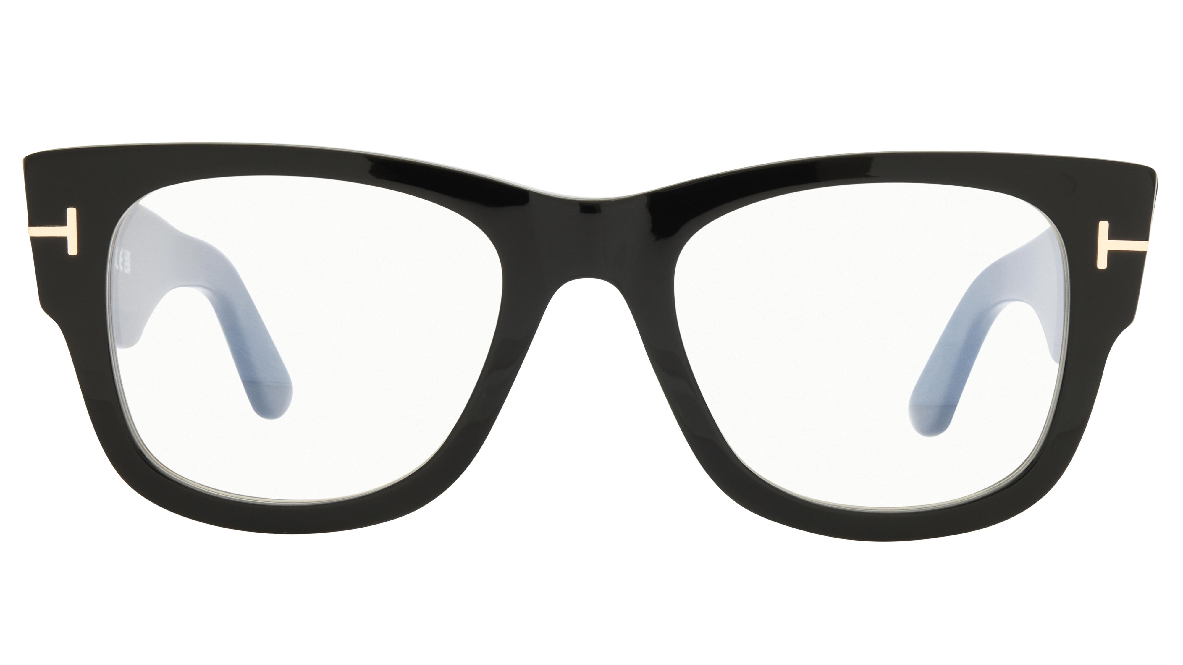 Lunettes de vue Tom Ford Homme Noir Carré FT6099-B Face