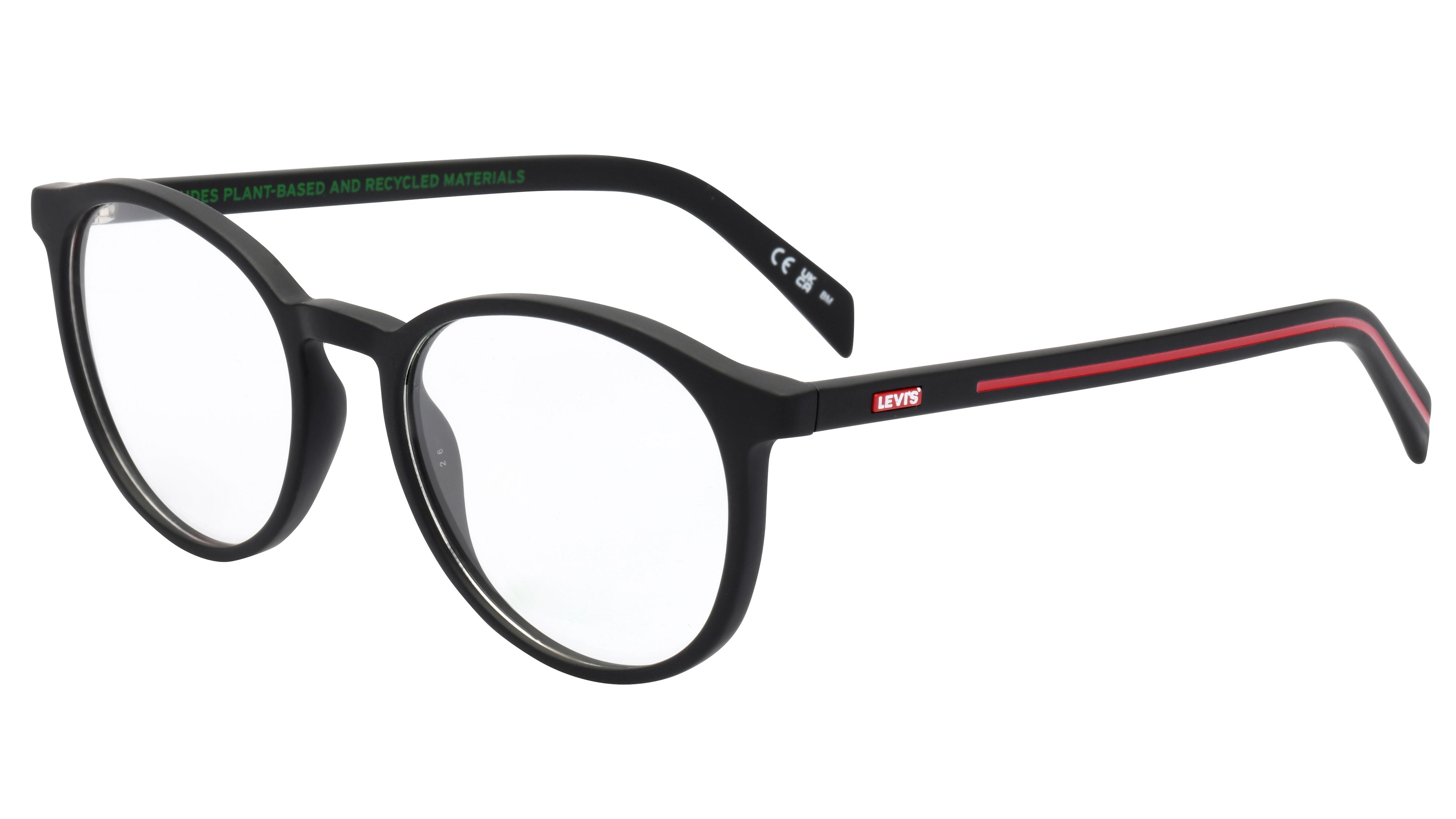 Lunettes de vue Levi's Homme Noir Pantos Lv5048 Trois-Quart