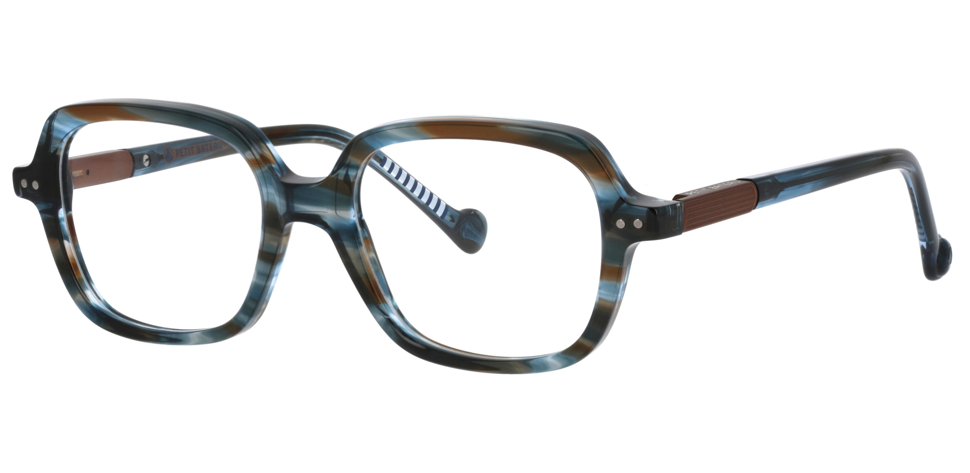 Lunettes de vue Petit Bateau Enfant Bleu Rectangle Ile Gauche