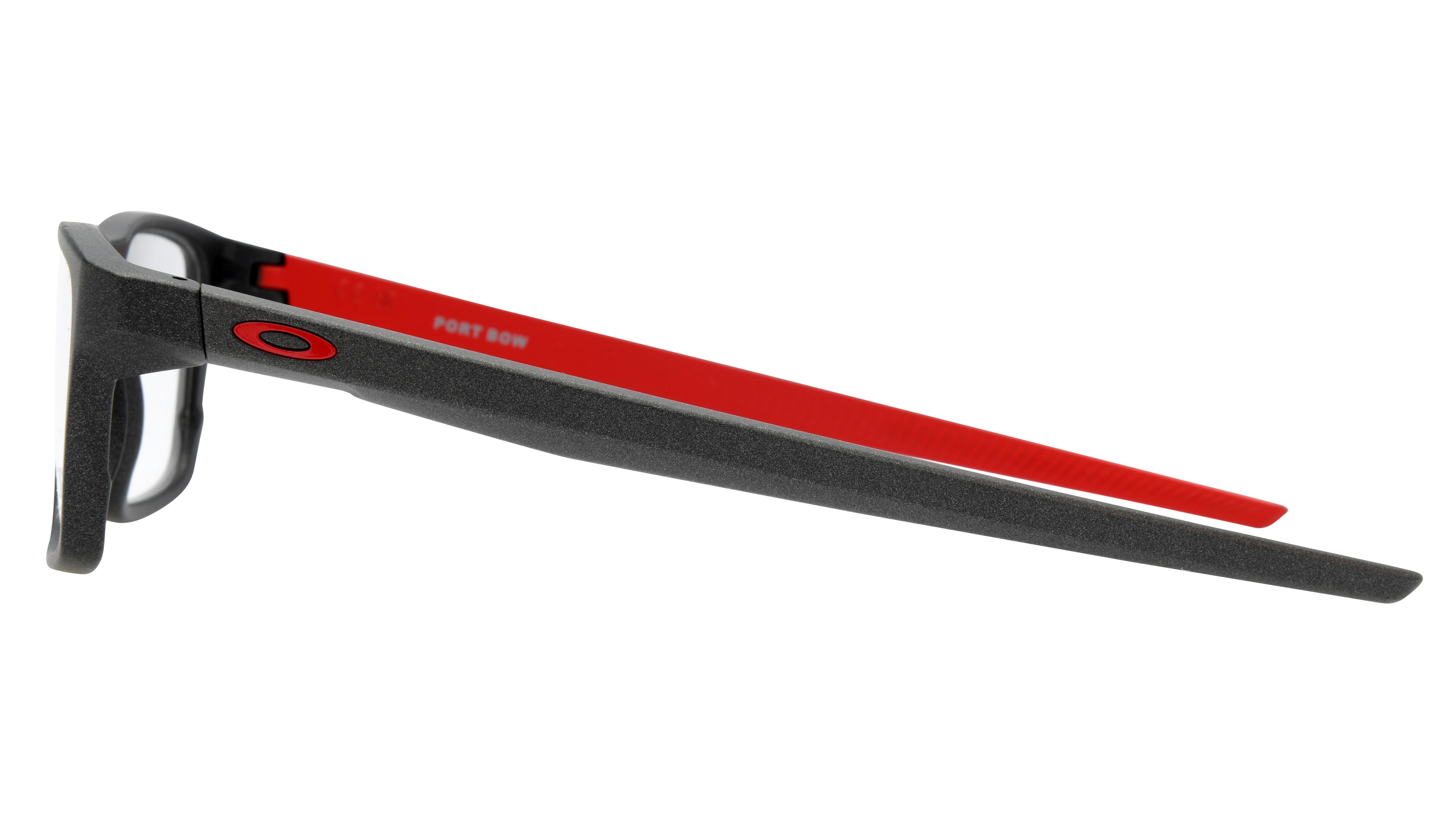 Lunettes de vue Oakley Homme Gris Rectangle Ox8164 Gauche