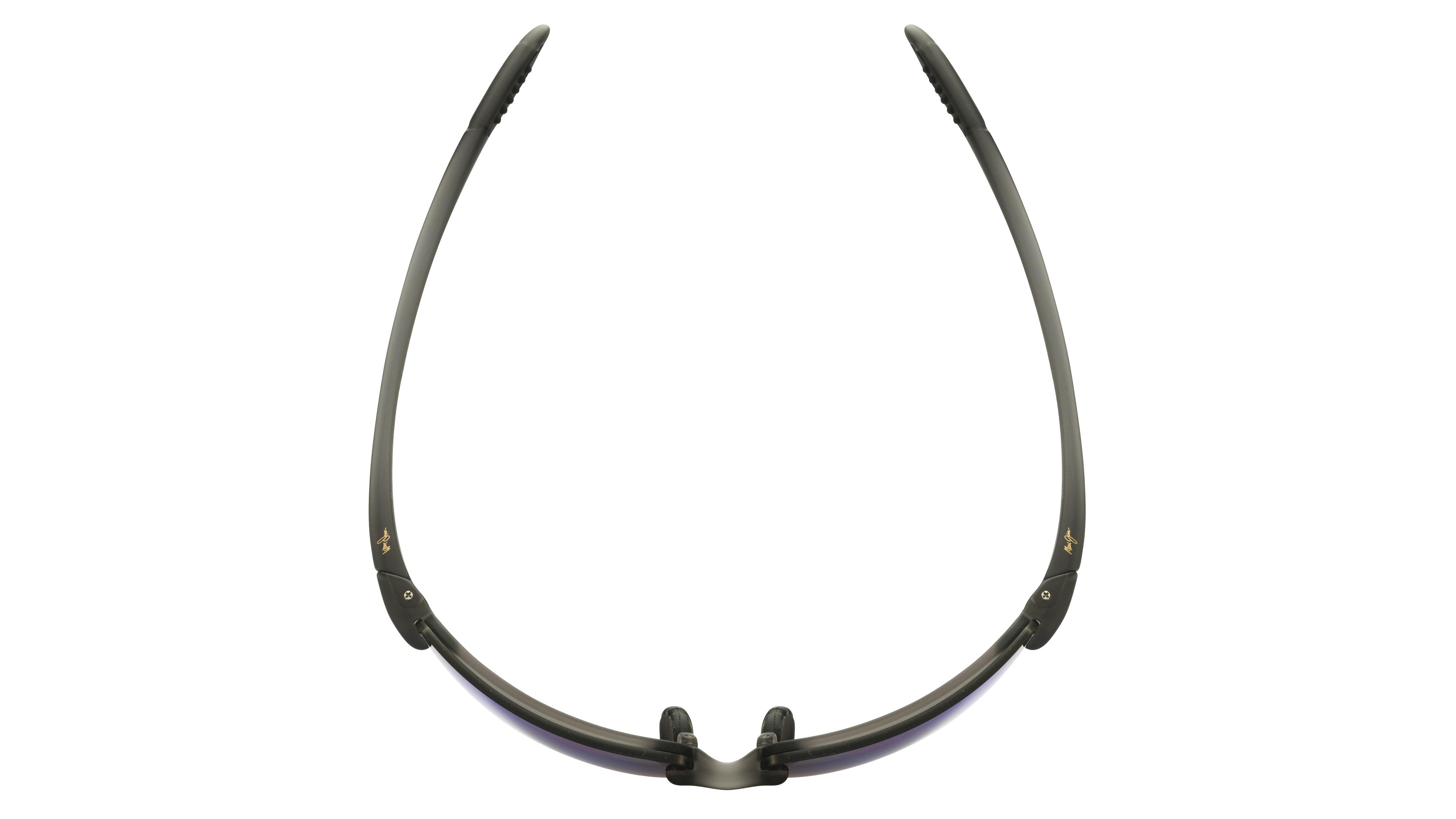 Lunettes de soleil  Mixte Gris Ovale Mj0456S Dessus