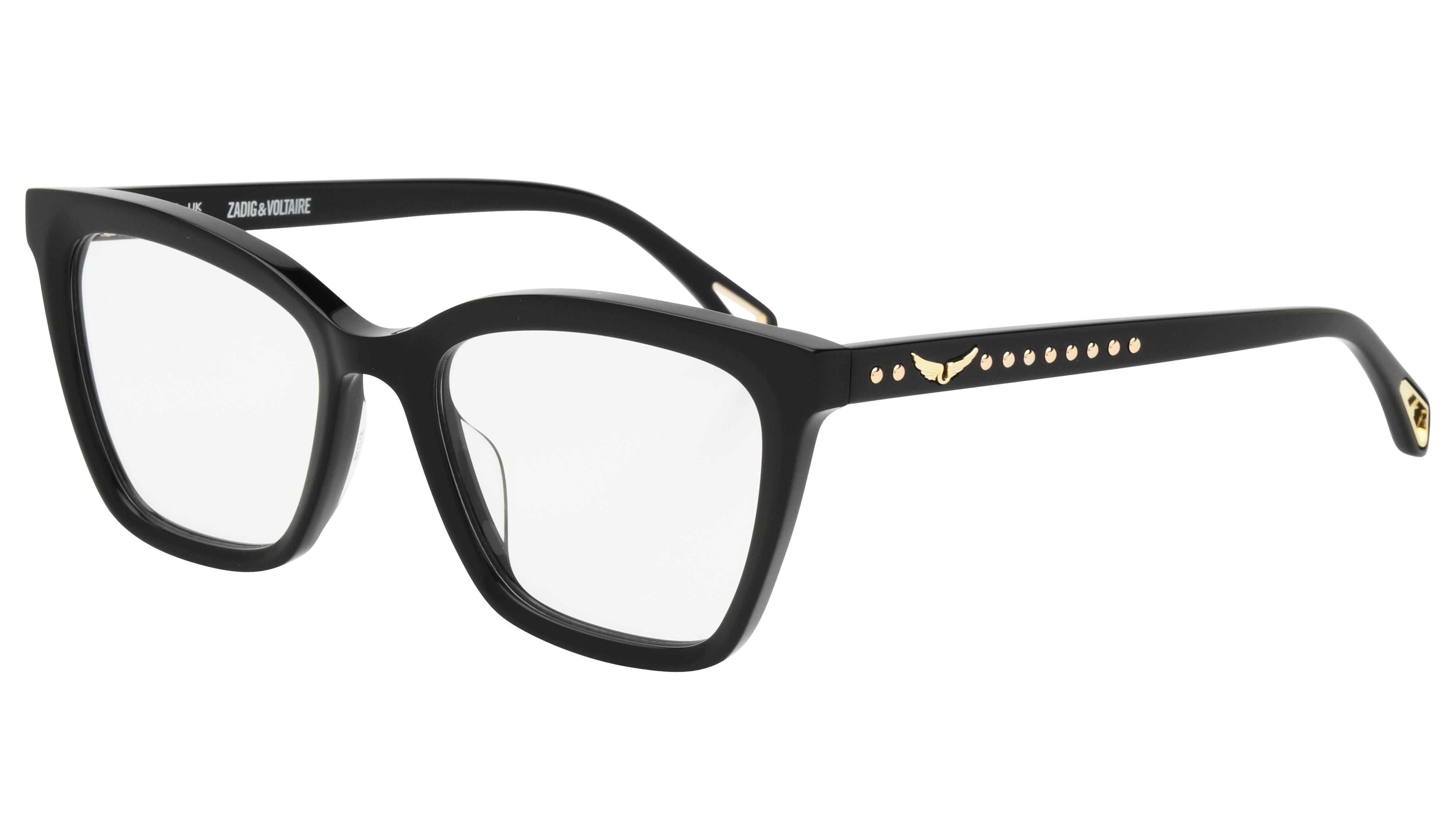 Lunettes de vue Zadig Voltaire Vzv442 0700 Noir Brillant - Main Image