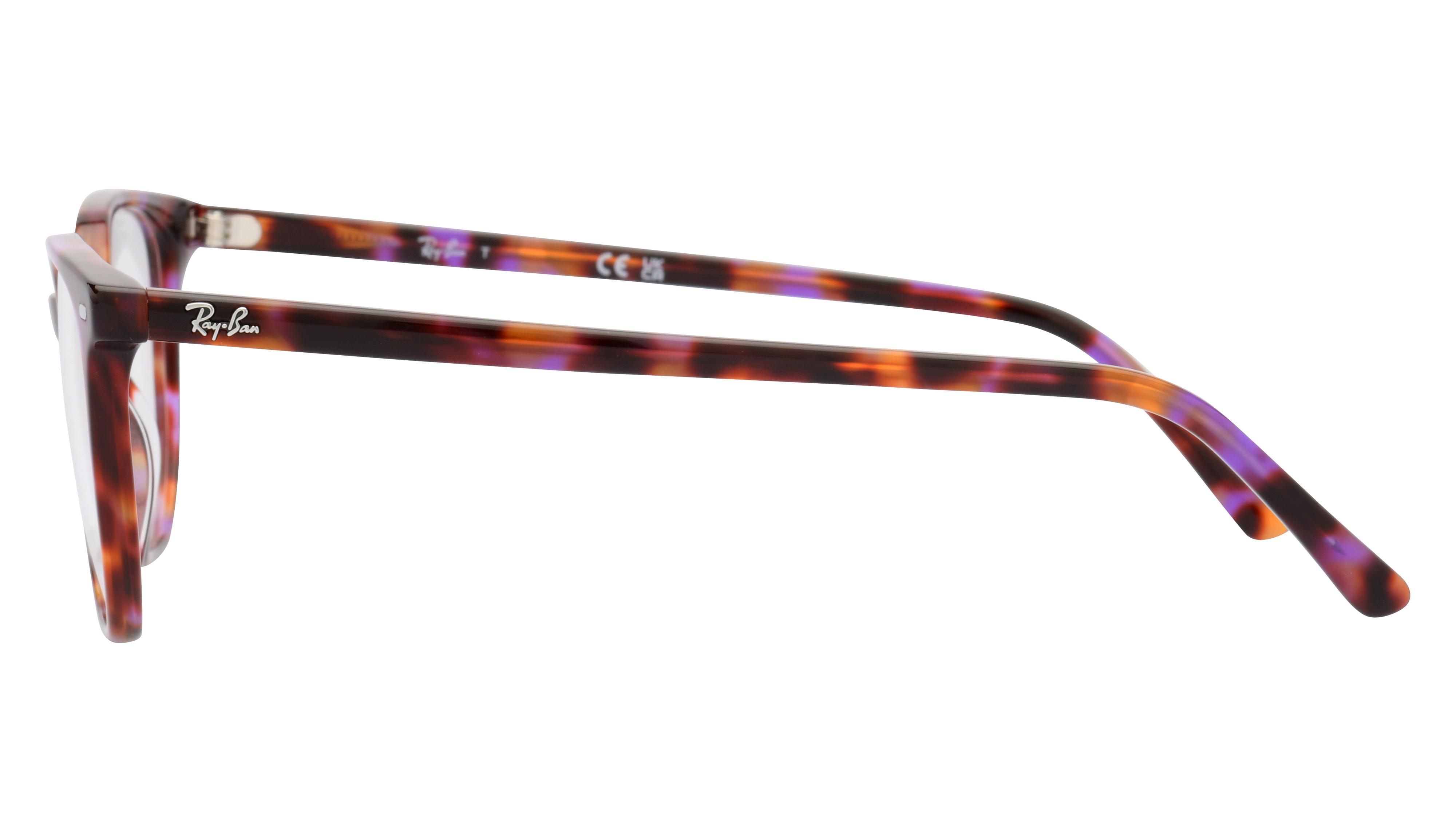 Lunettes de vue Ray-Ban Mixte Écaille Carré Rx5397 Gauche