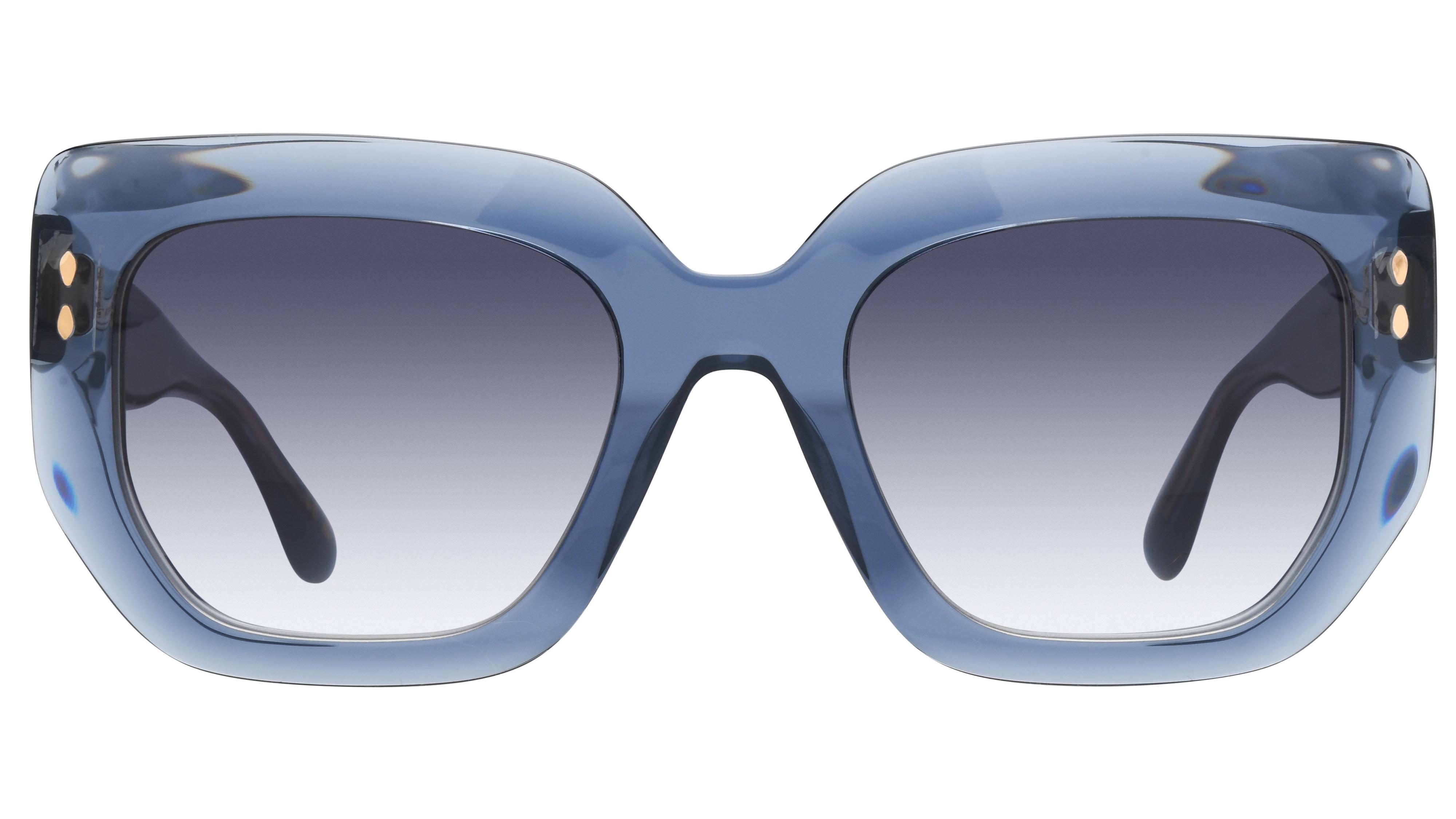 Lunettes de soleil Isabel Marant Femme Bleu Rectangle IM Face