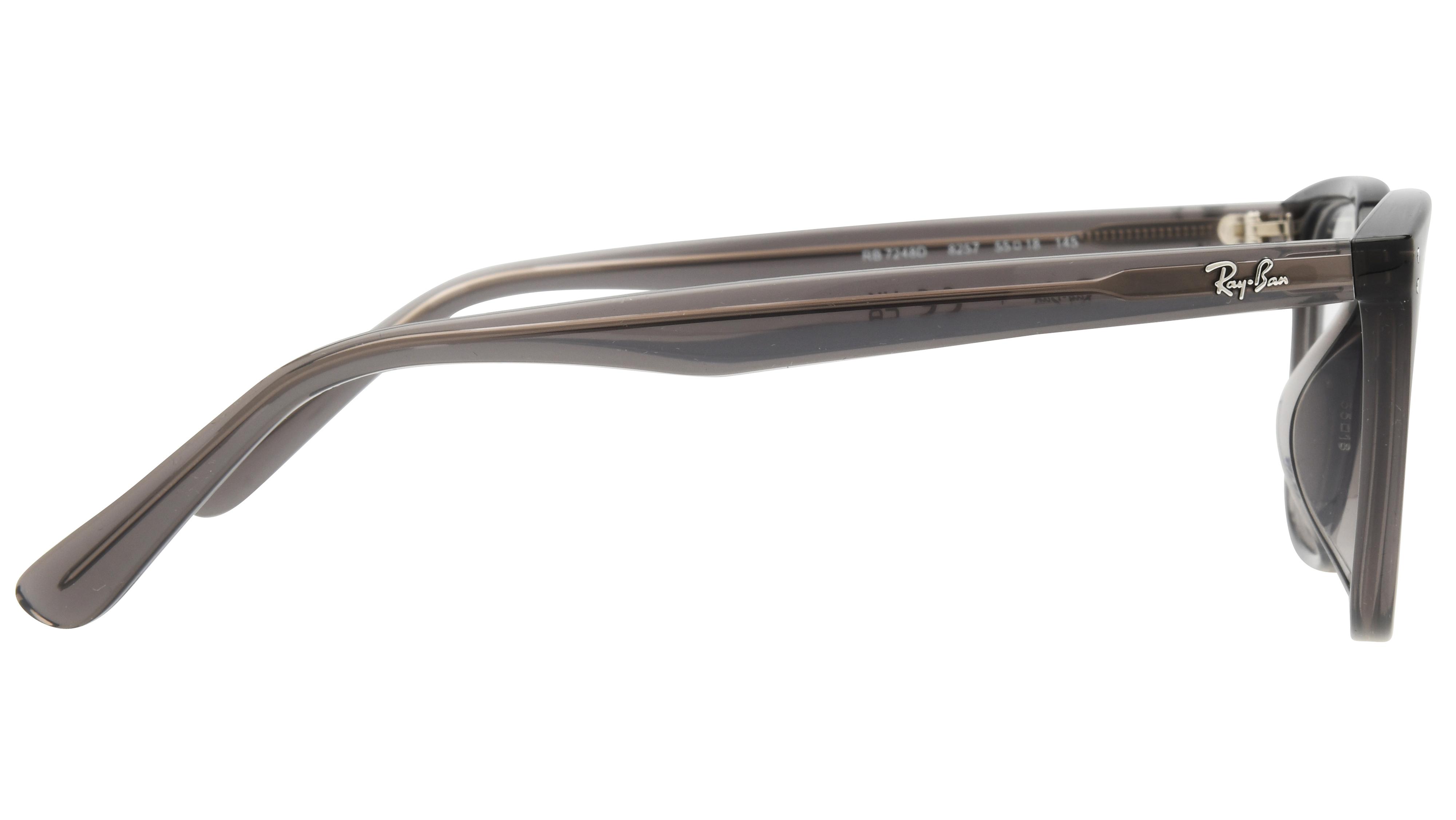 Lunettes de vue Ray-Ban Mixte Transparent Carré Rx7248D Droite